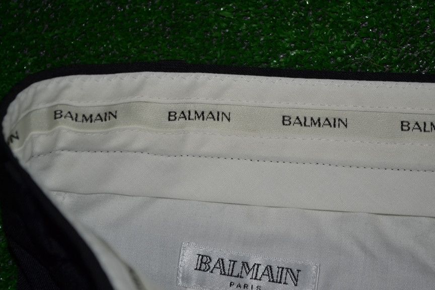 Balmain × Pierre Balmain × Vintage Vintage Balmain Classic Suit Wool Pants W 36 L 32 Size US 36 / EU 52 - 4 Thumbnail