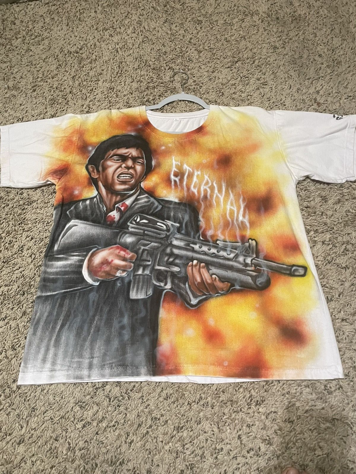 Other Scarface Airbrush Tee Size US L / EU 52-54 / 3 - 1 Thumbnail