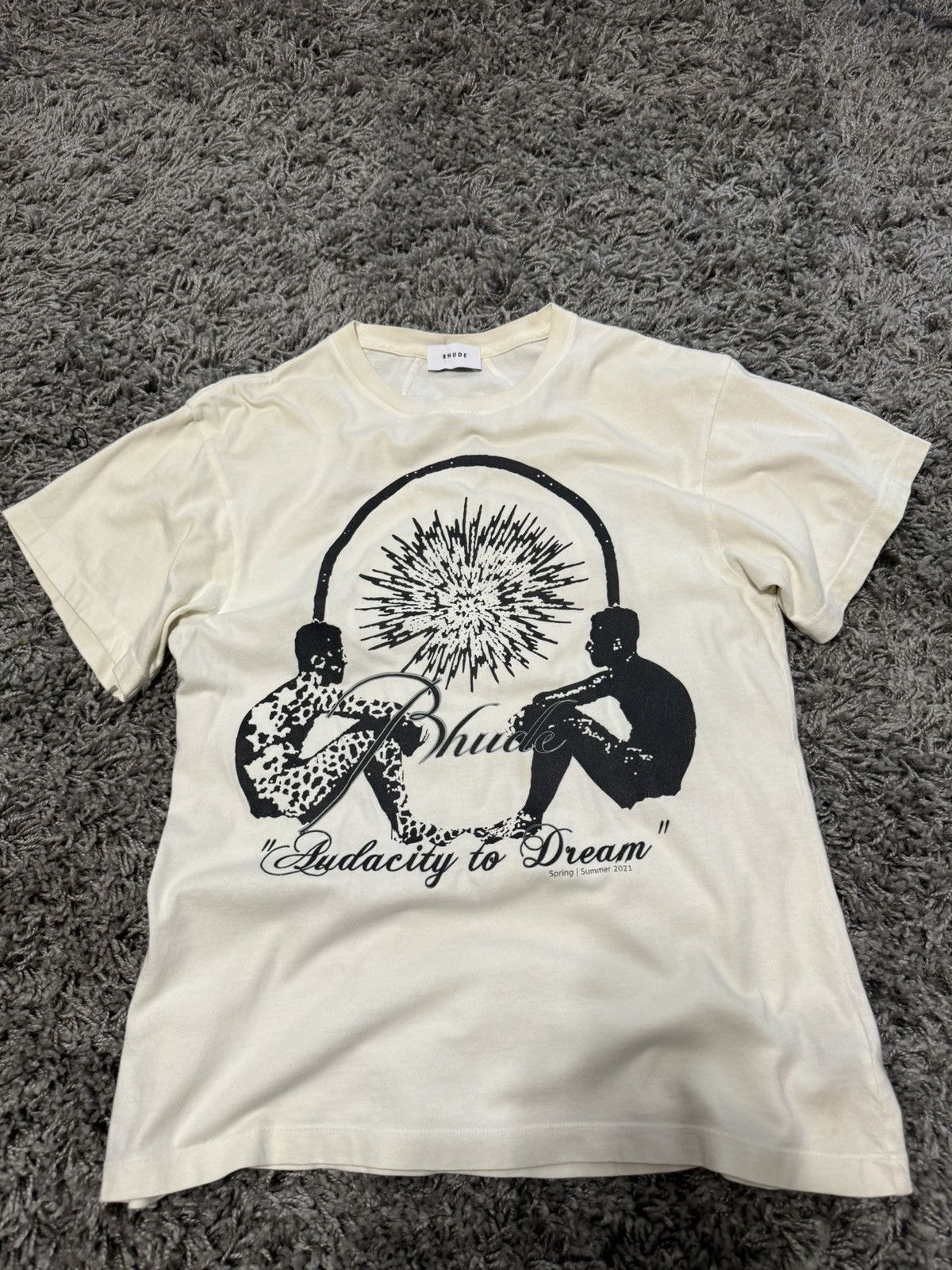 Rhude Rhude “ Audacity To Dream “ T-Shirt Size US M / EU 48-50 / 2 - 2 Thumbnail