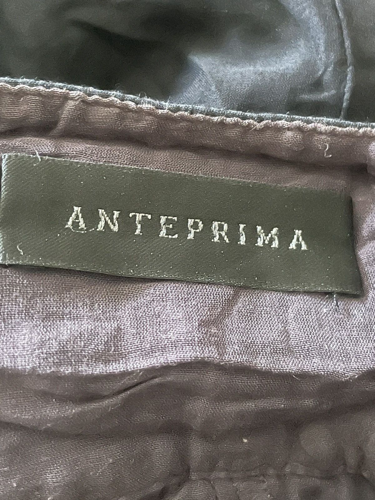 ANTEPRIMA × Vintage Anteprima Black Skirt Size 26" / US 2 / IT 38 - 3 Thumbnail