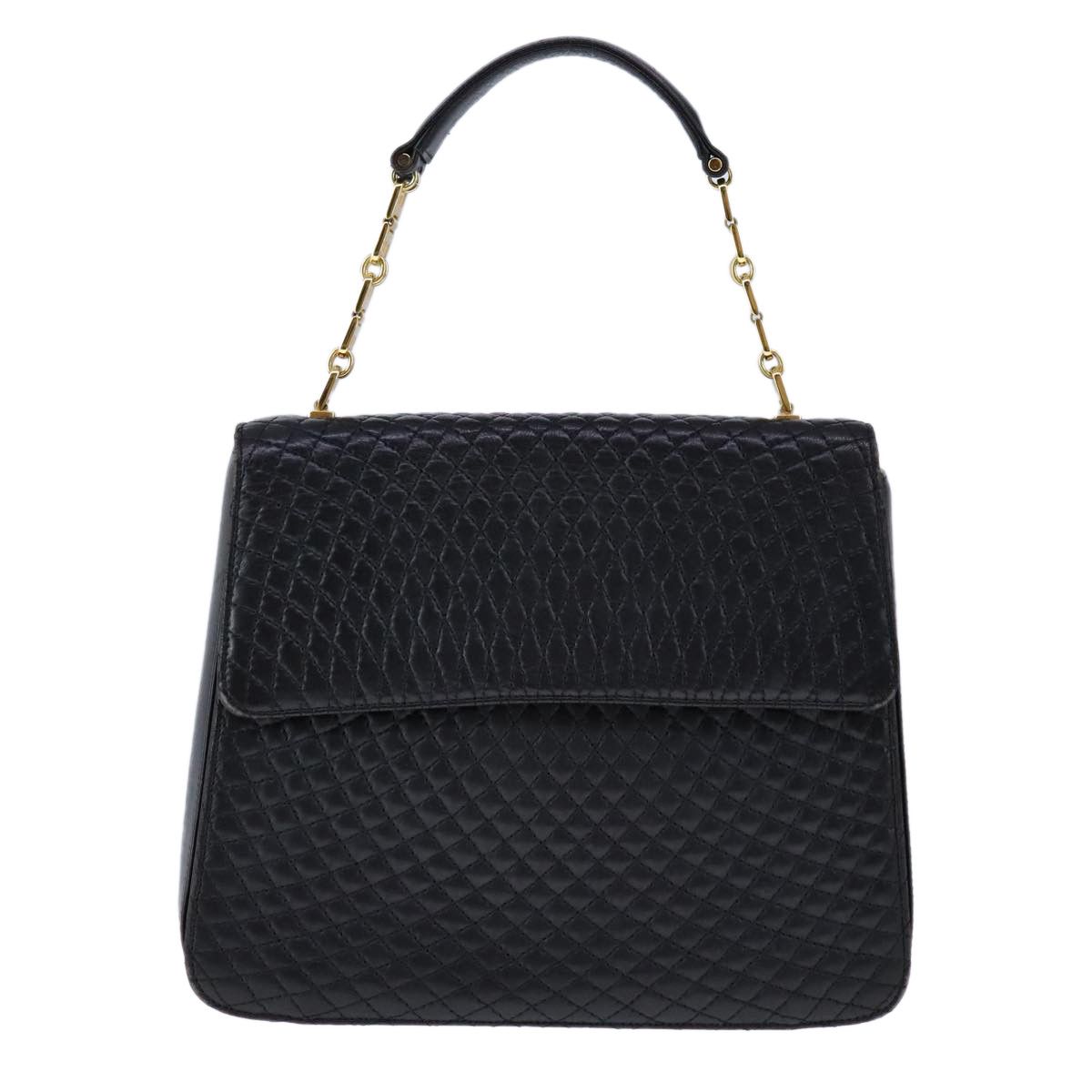 Bally Black Leather Handbag (Pre-Owned) Size ONE SIZE - 1 Thumbnail