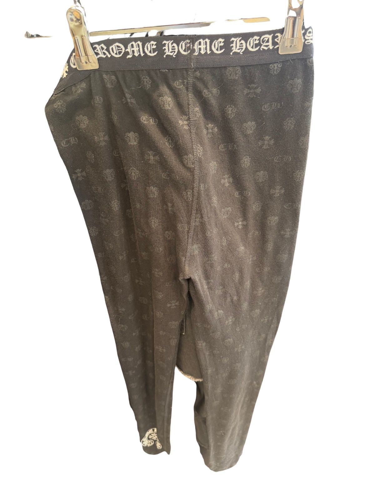 Chrome Hearts Chrome Heart Leggings Size 26" / US 2 / IT 38 - 2 Thumbnail