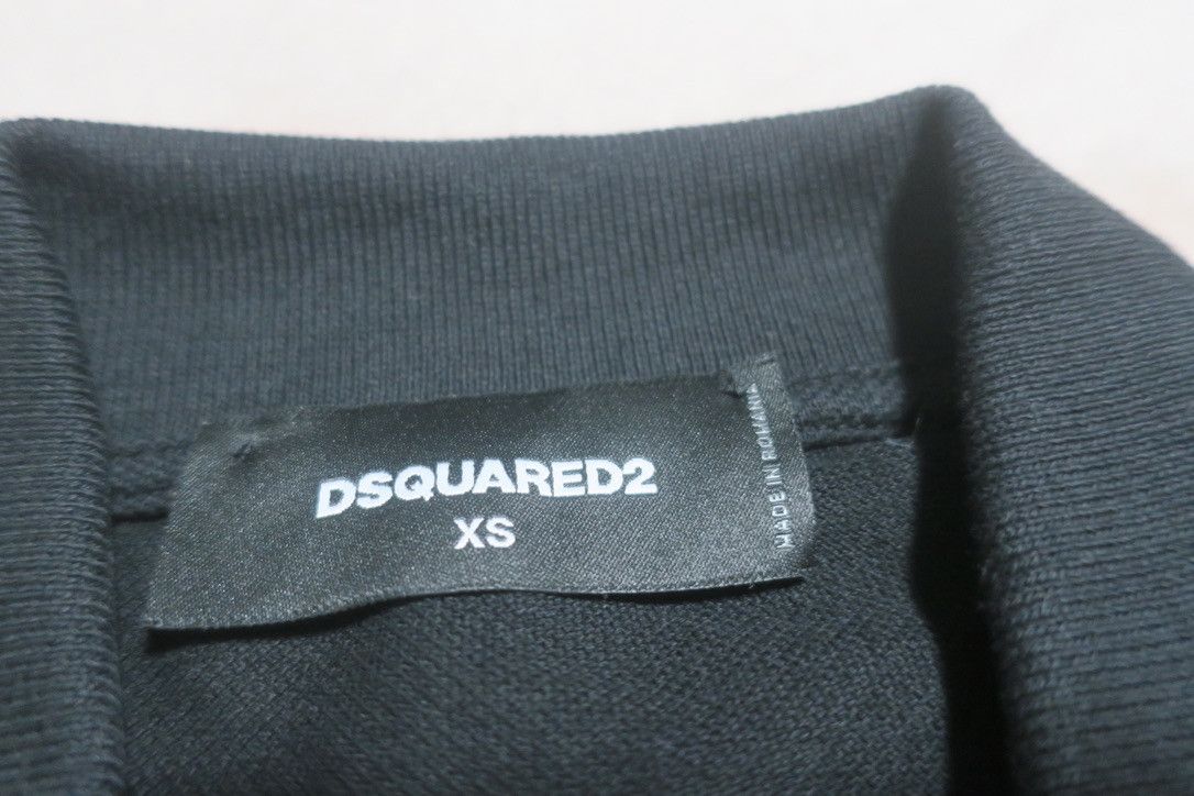 Dsquared2 Black Polo Size XS Classic Fit Size US XS / EU 42 / 0 - 2 Thumbnail