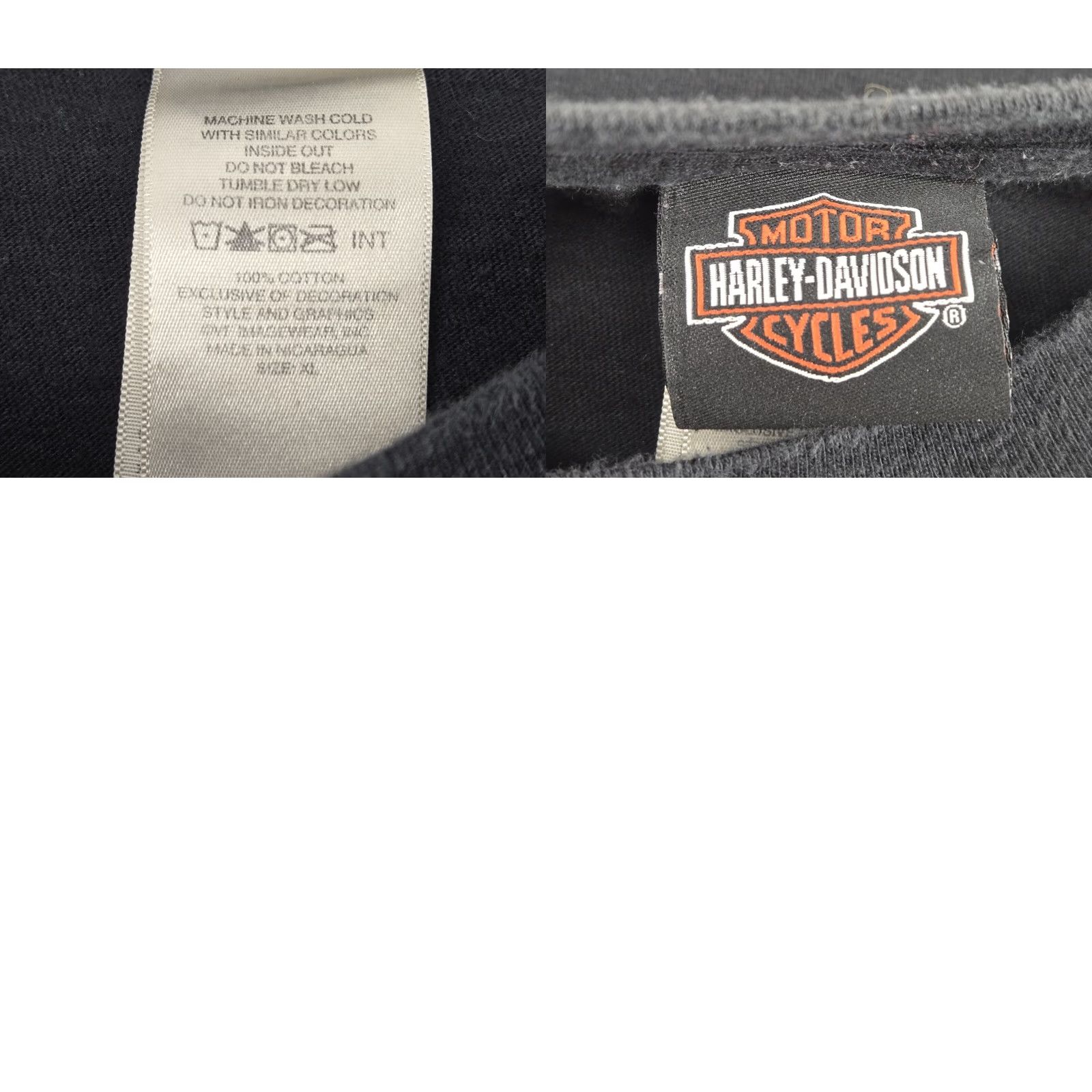 Harley Davidson Harley-Davidson Thundercreek Chattanooga TN T Shirt Mens XL Black 100% Cotton Size US XL / EU 56 / 4 - 9 Thumbnail