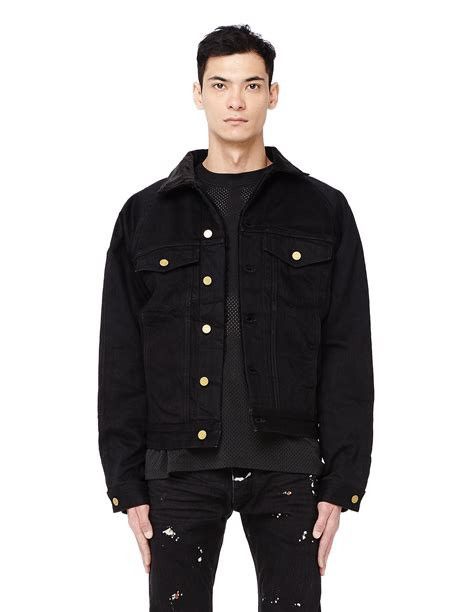 Fear of God Selvedge Denim Alpaca Trucker Jacket Size US L / EU 52-54 / 3 - 1 Thumbnail