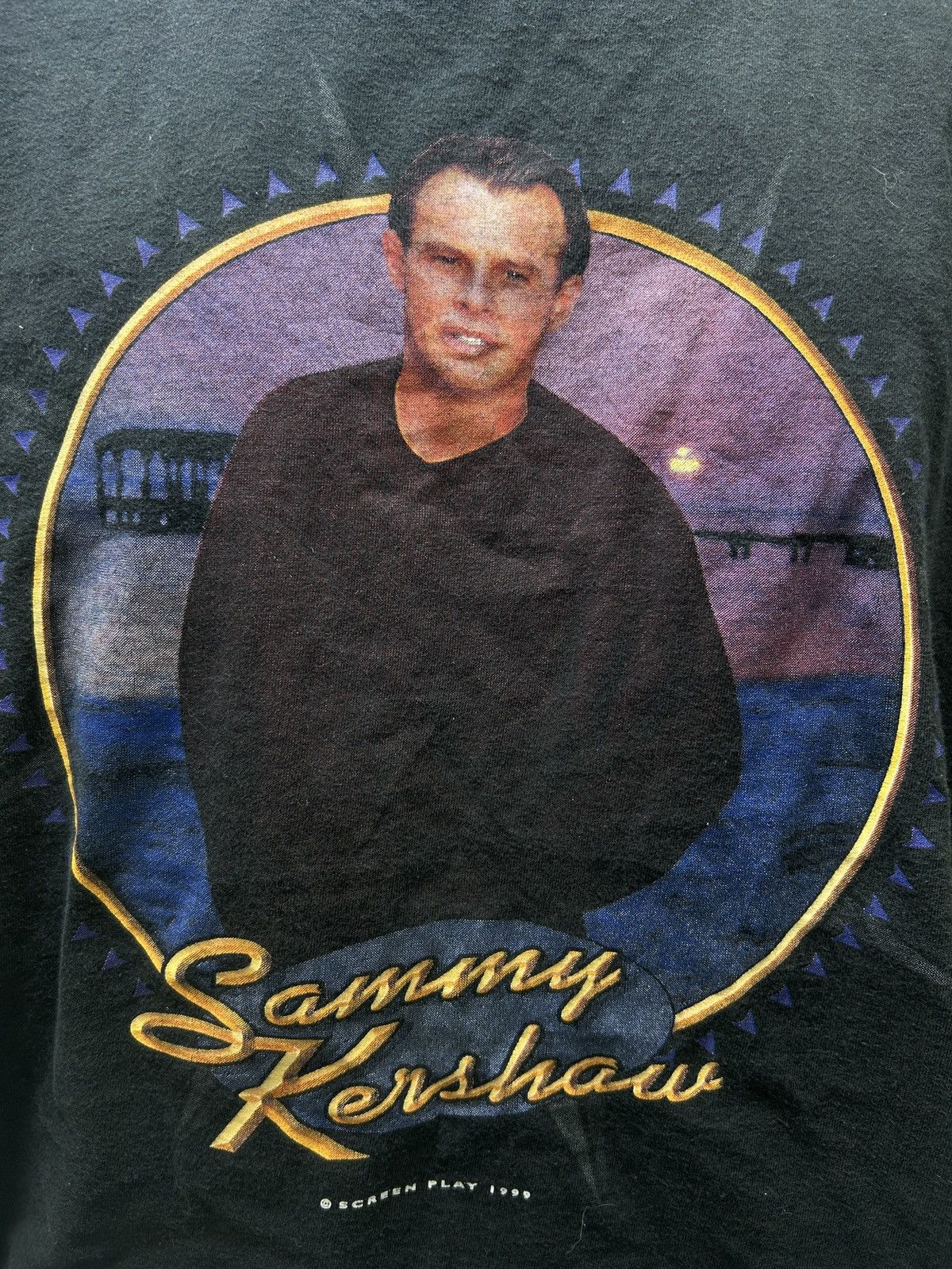 Vintage Vintage Sammy Kershaw 90s T-Shirt Size XL Size US XL / EU 56 / 4 - 2 Thumbnail