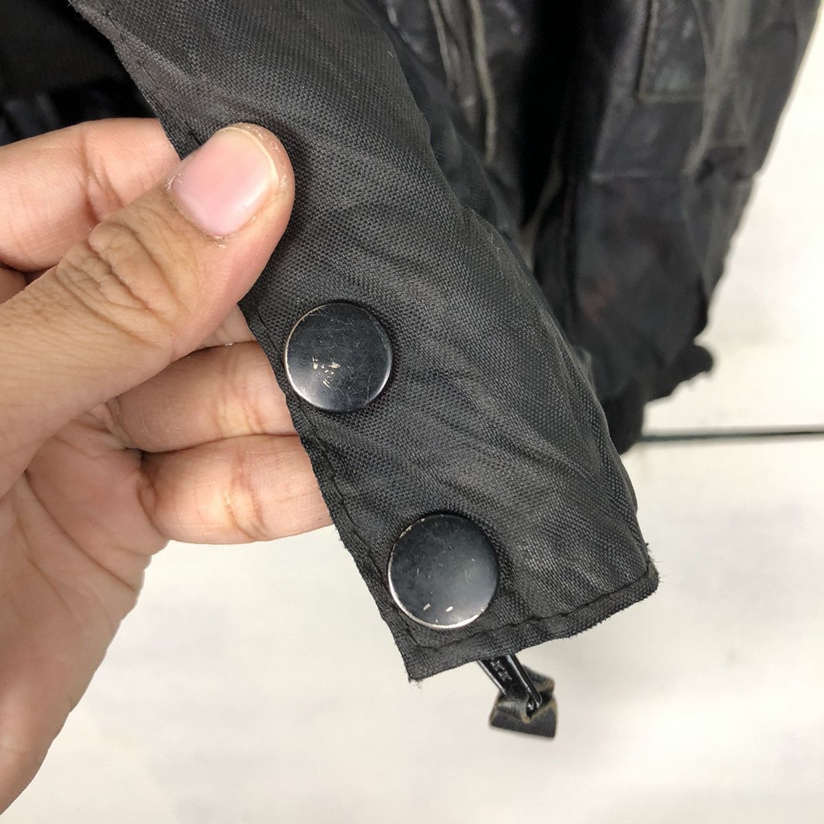 Japanese Brand 📌Vintage Biker Genuine Leather Jacket CKX Issey Miyake Size US M / EU 48-50 / 2 - 17 Thumbnail
