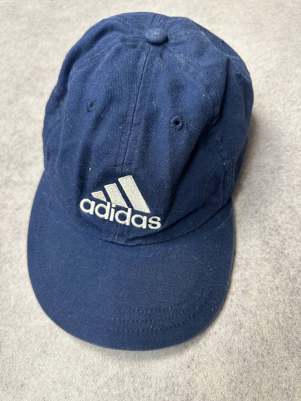 Adidas Vintage Adidas Blue Cap – Classic Sportswear Essential Size ONE SIZE - 2 Thumbnail
