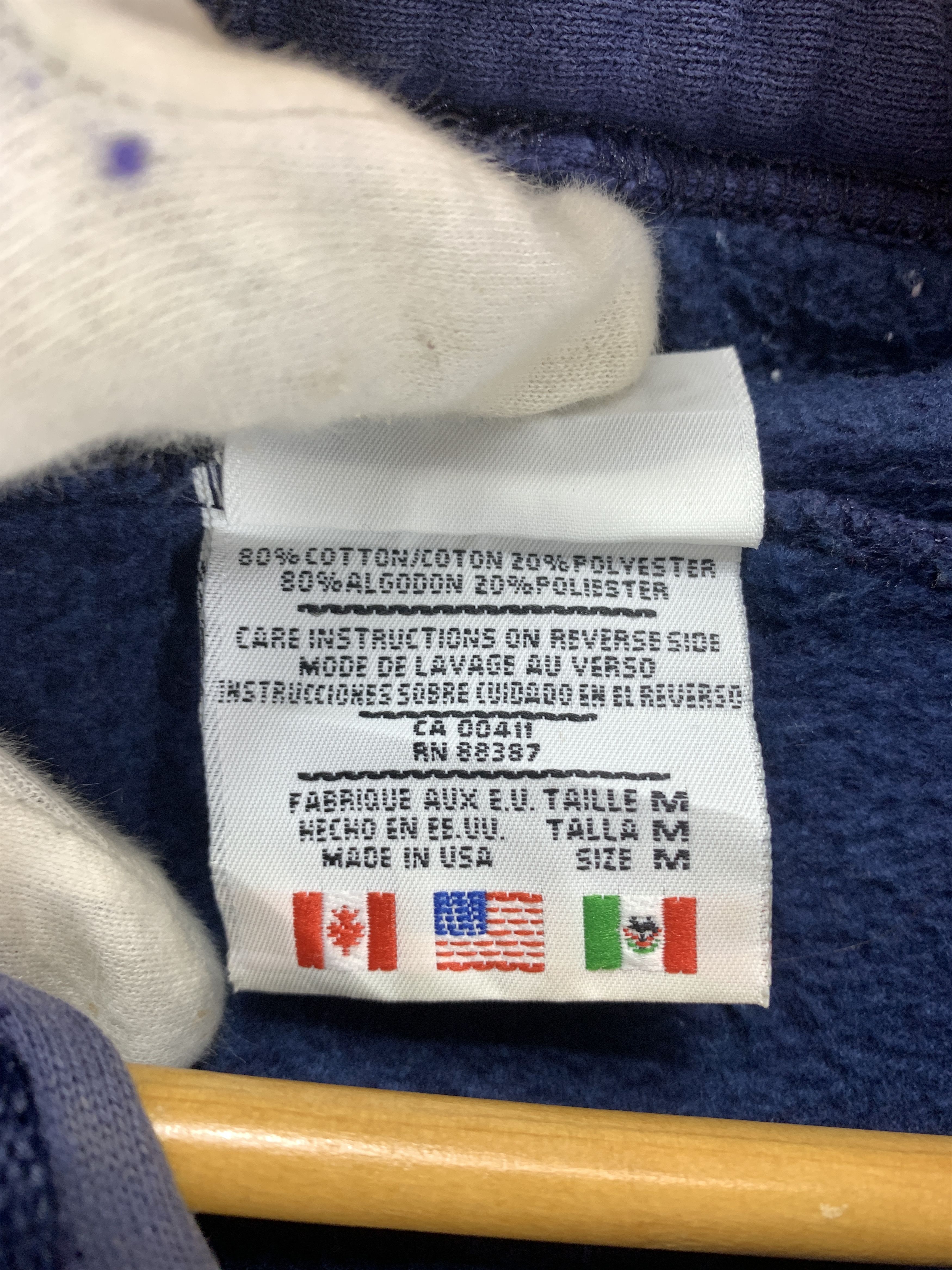 Adidas 90s Vintage ADIDAS Hoodie Pullover #2147/18 Size US M / EU 48-50 / 2 - 13 Thumbnail