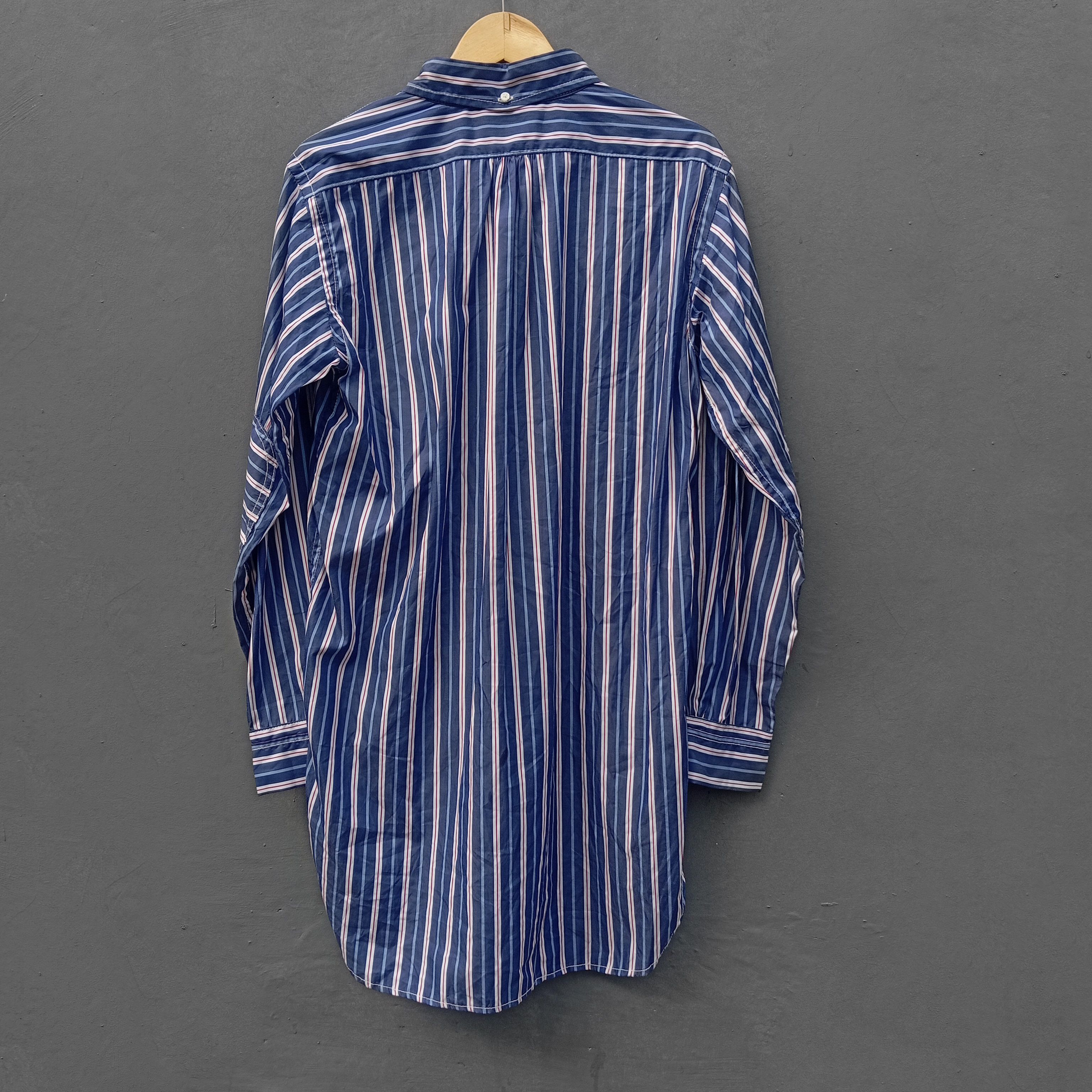 Evisu evisu yamane academy Stripes shirts Size US L / EU 52-54 / 3 - 5 Thumbnail