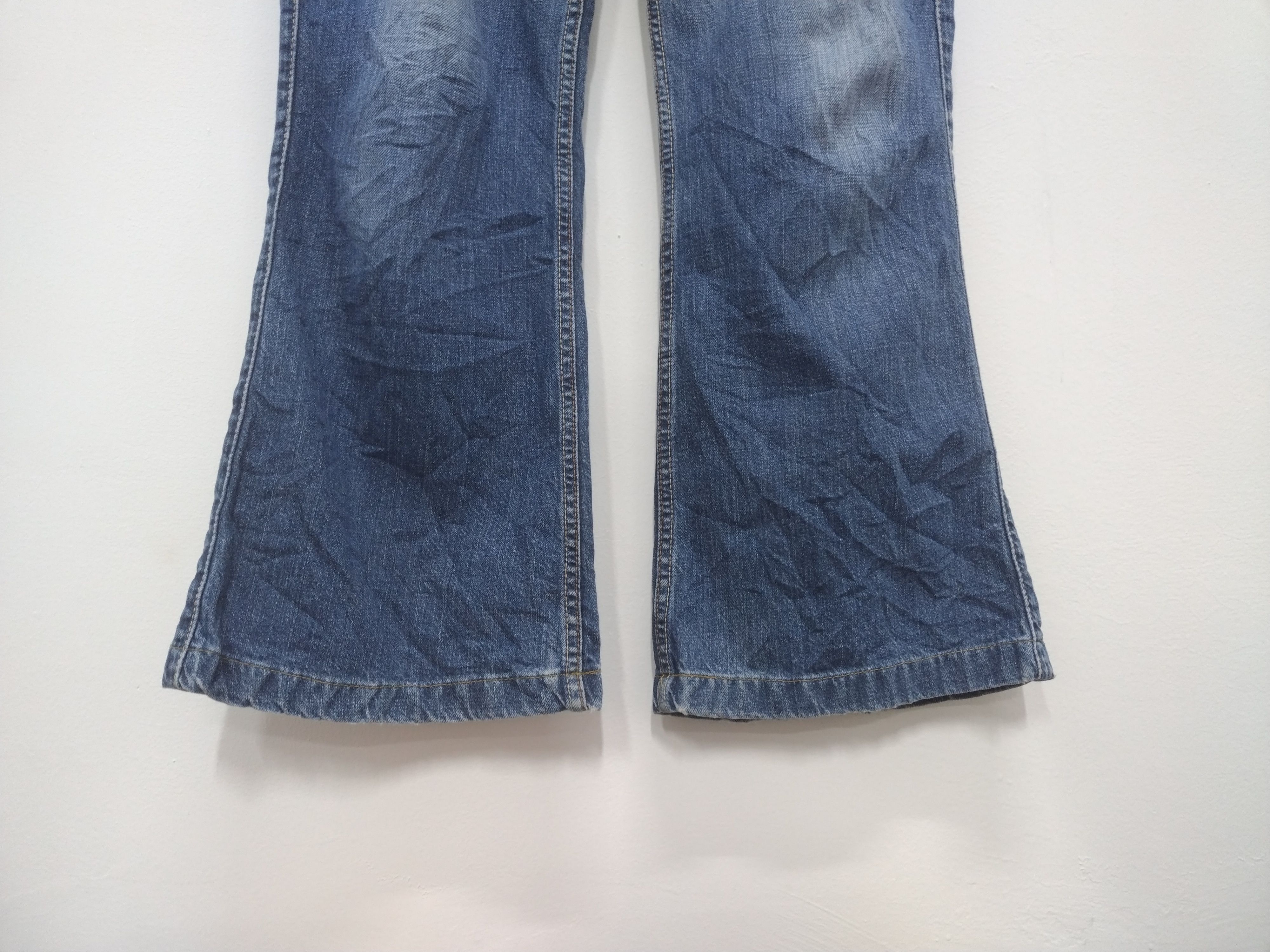 Levi's × Vintage NICE VTG LEVI'S Zipper Flared Denim Nice rare pocket design Size 30" / US 8 / IT 44 - 8 Thumbnail