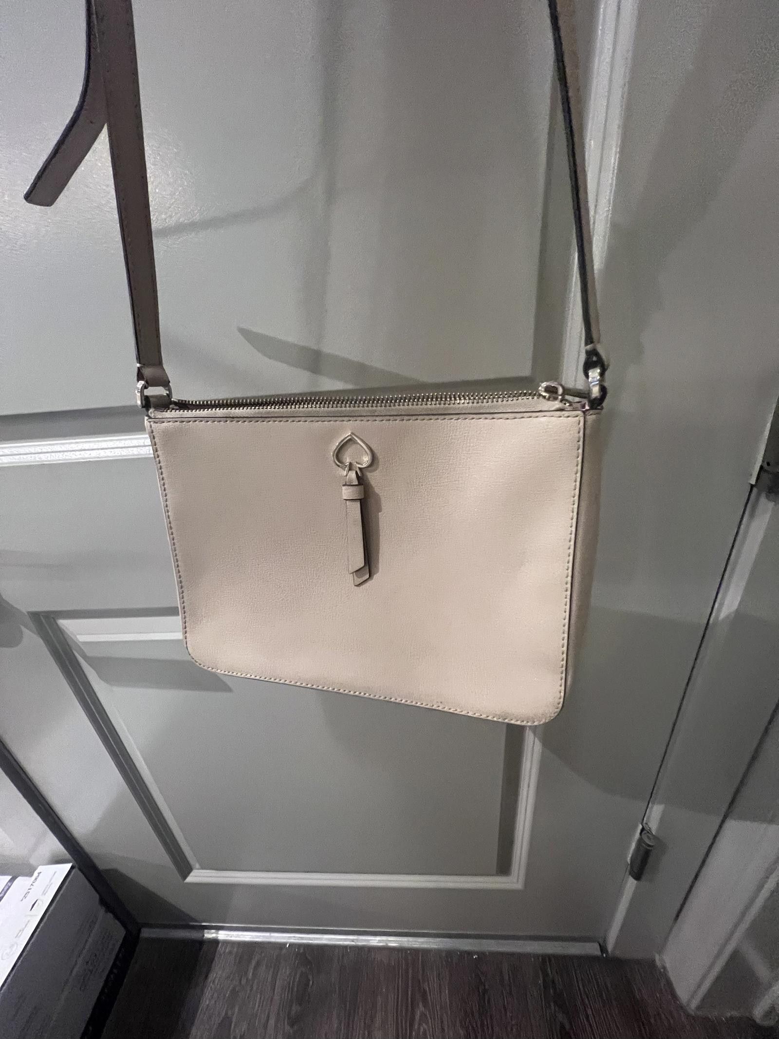 Designer Kate Spade Light Pink Crossbody Purse Size ONE SIZE - 2 Thumbnail