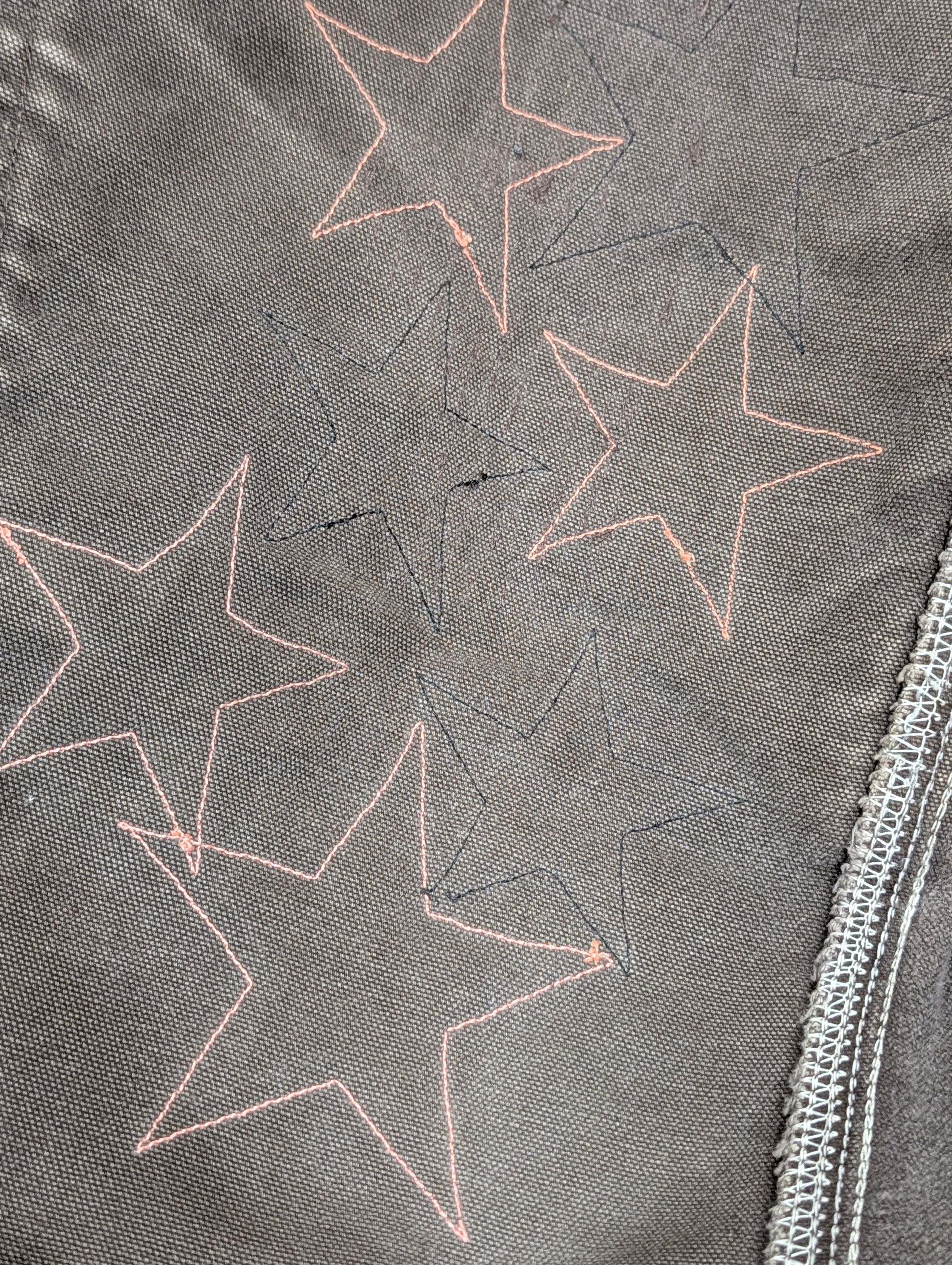 Chrome Hearts Chrome Hearts Vegas Carhartt Star Patch Double Knee Brown Size US 33 - 22 Thumbnail