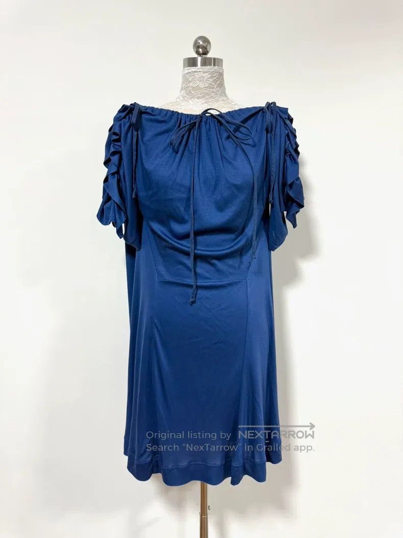 Vivienne Westwood Vivienne Westwood short-sleeve dress with drawstring at ne Size M / US 6-8 / IT 42-44 - 3 Thumbnail