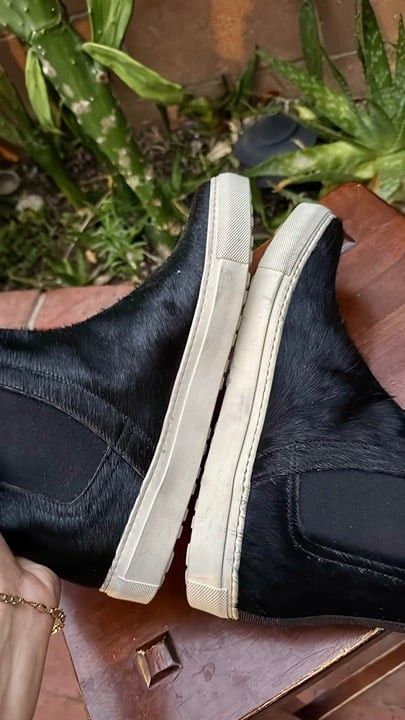 Daniel Patrick Daniel Patrick Men's Hightop Black Slip On Shoes Size 10 Pr Size US 10 / EU 43 - 6 Thumbnail