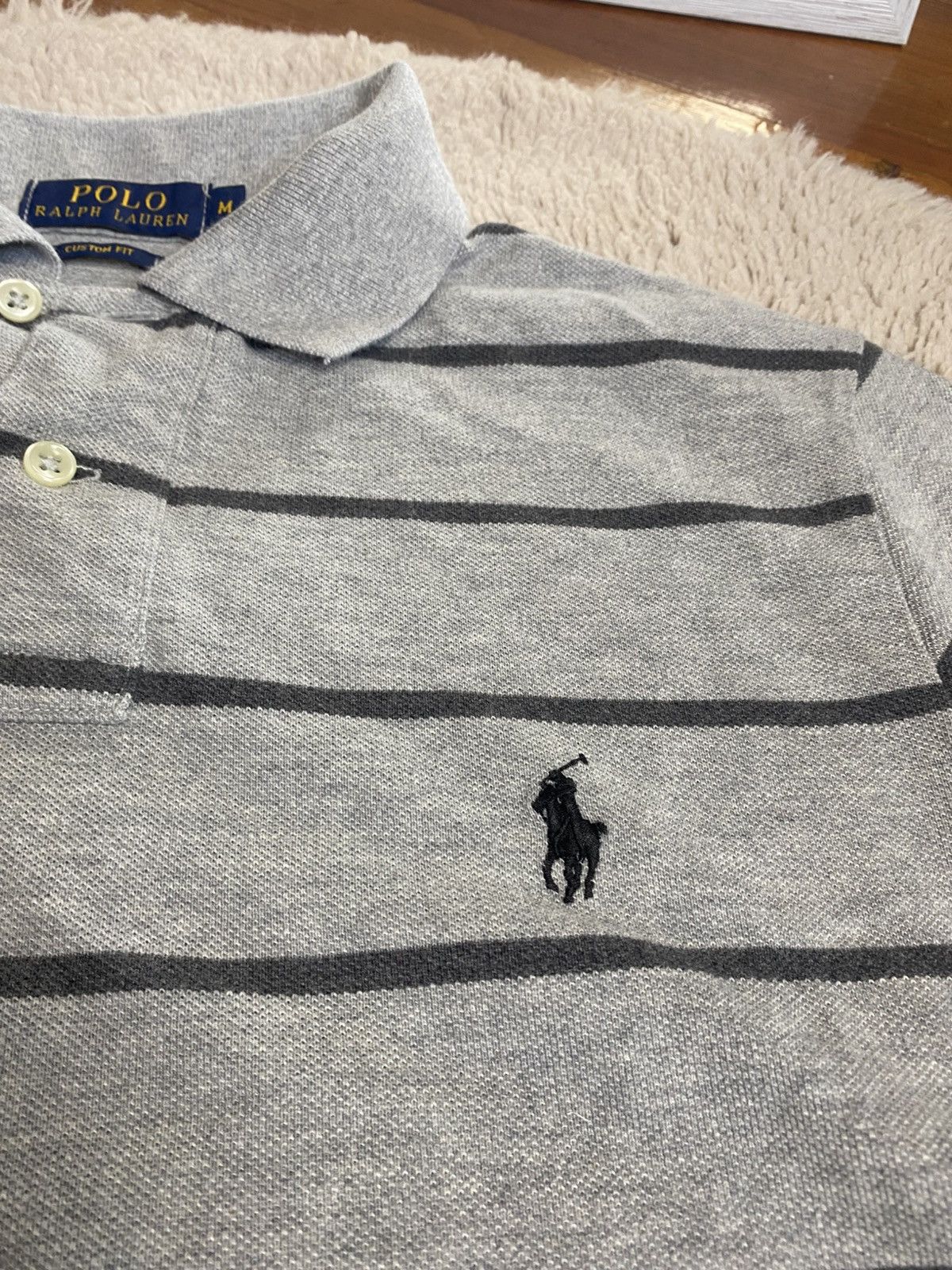 Polo Ralph Lauren Polo Ralph Lauren Classic Black Polo T-Shirt Size M Size US M / EU 48-50 / 2 - 3 Thumbnail