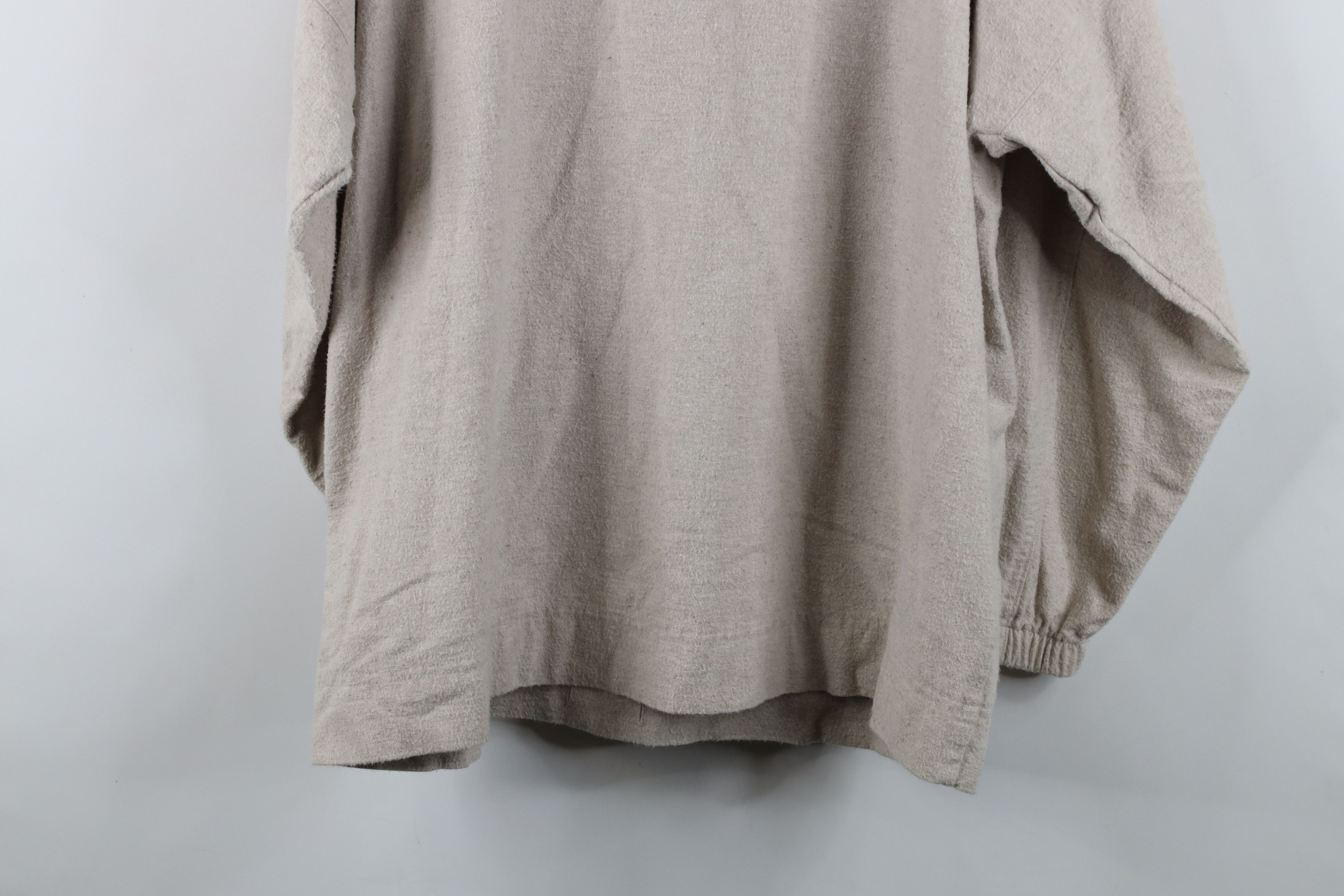 Lands' End Vintage 90s Lands End Chamois Cloth Half Zip Sweater USA Size M / US 6-8 / IT 42-44 - 12 Thumbnail