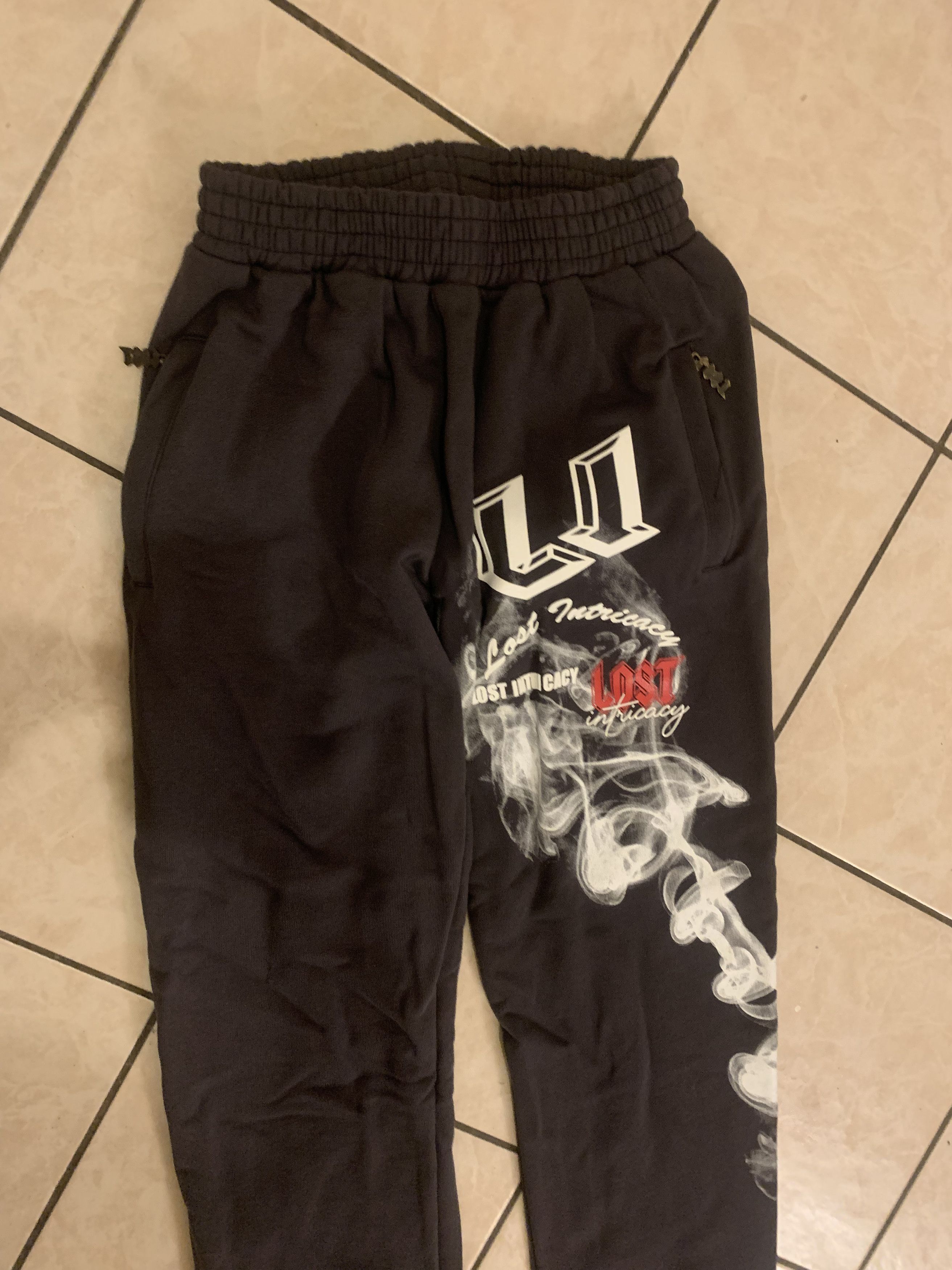 LOST INTRICACY Lost Intricacy Smoke Sweatpants Size US 32 / EU 48 - 3 Thumbnail