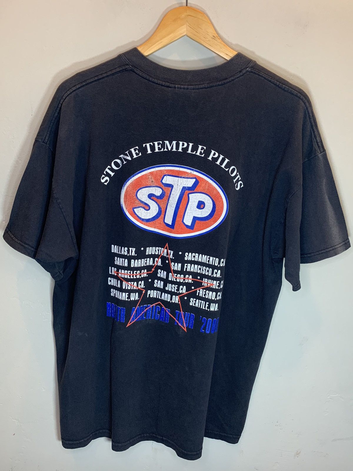 Band Tees *RARE* Vintage Stone Temple Pilots North American Tour Shirt Size US XL / EU 56 / 4 - 2 Thumbnail