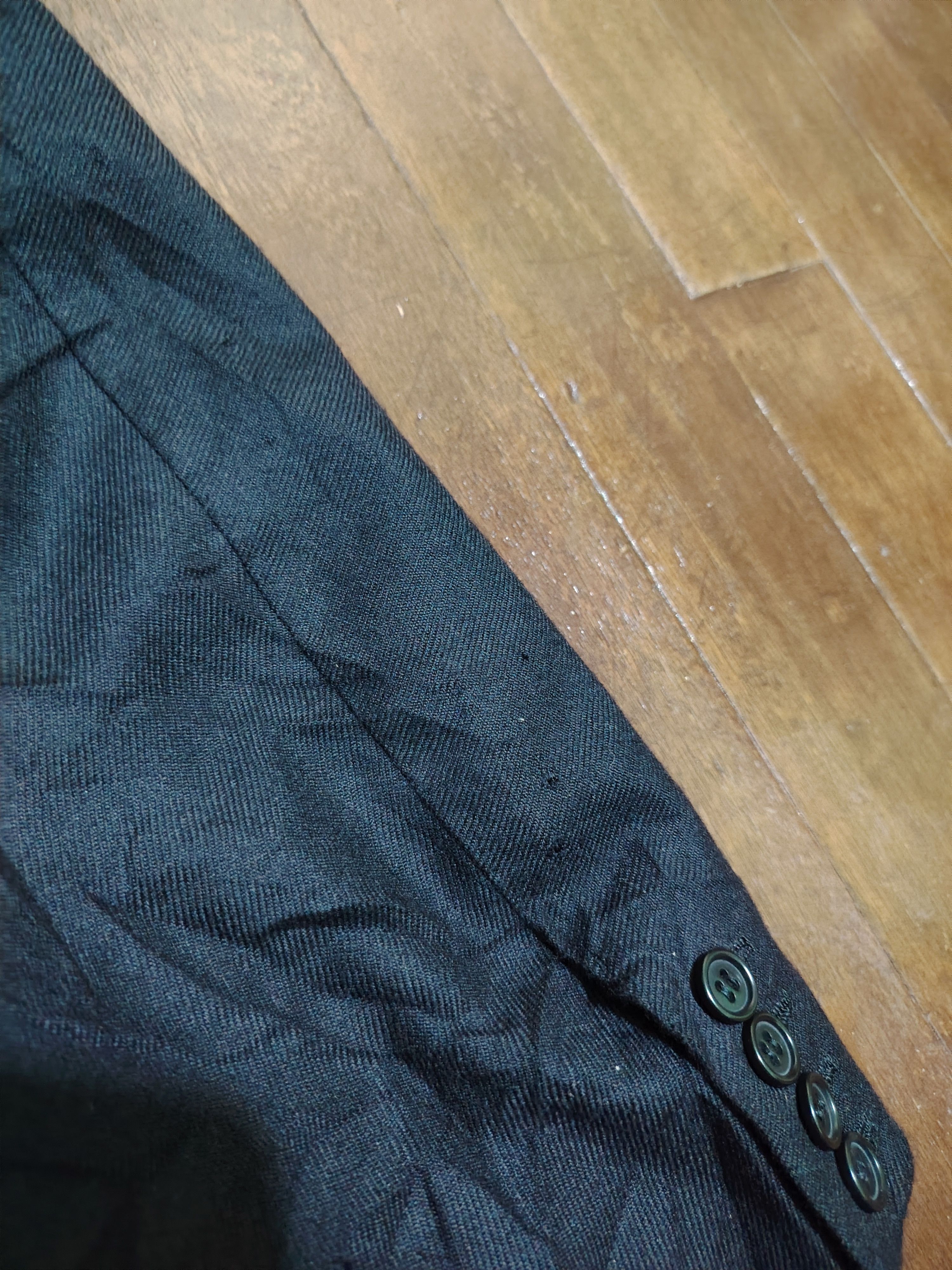 Kiton KITON-90's-CucitoPerTrillion-Cashmere Double Breasted Blazer Size 54L - 19 Thumbnail