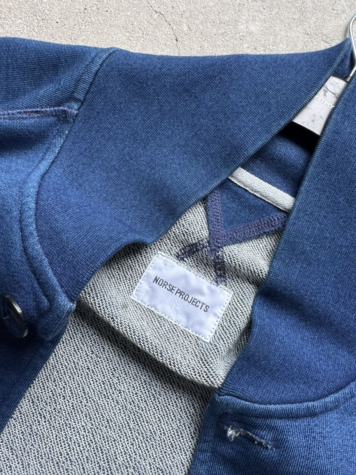 Norse Projects × Vintage Vintage Norse Project Cardigan Navy Size US L / EU 52-54 / 3 - 9 Thumbnail