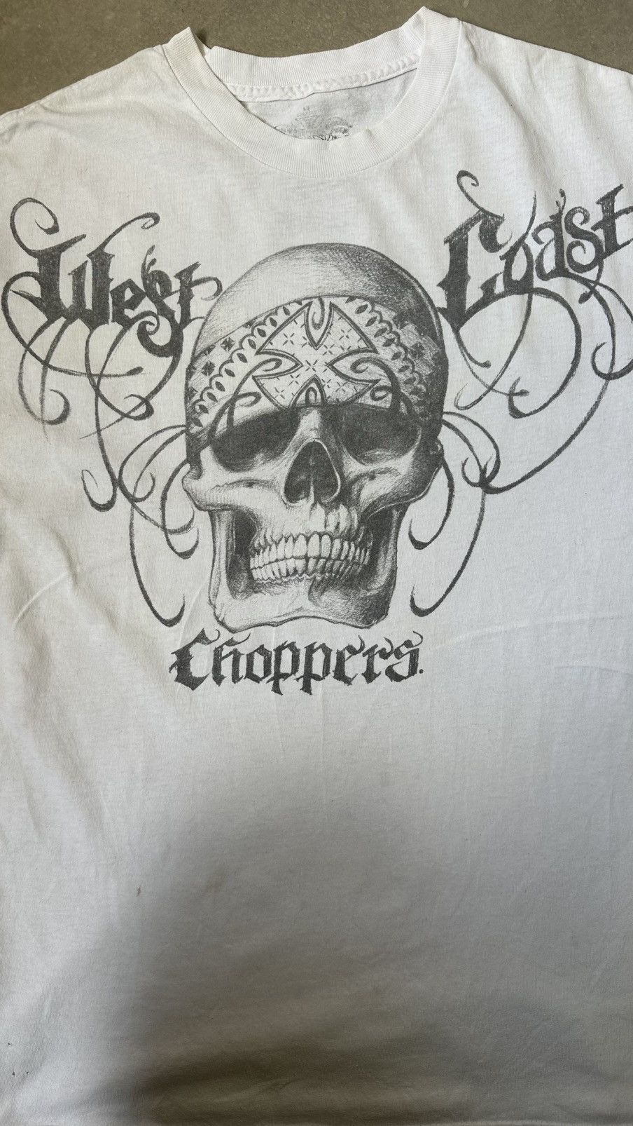 West Coast Choppers VINTAGE WEST COAST CHOPPERS SKULLS TEE Size US M / EU 48-50 / 2 - 2 Thumbnail