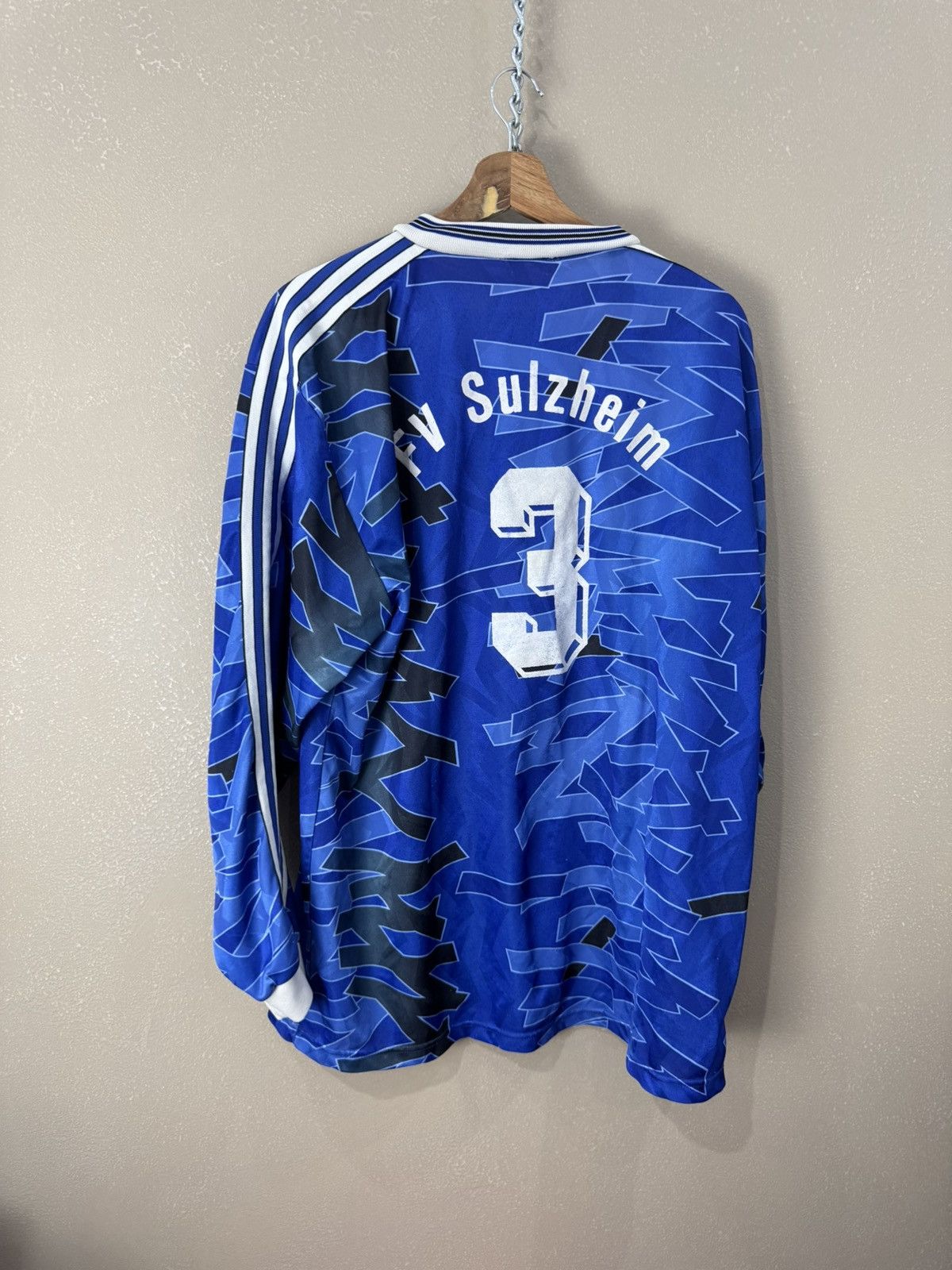 Adidas Vintage Adidas 90s Soccer jersey football template Size US XL / EU 56 / 4 - 2 Thumbnail