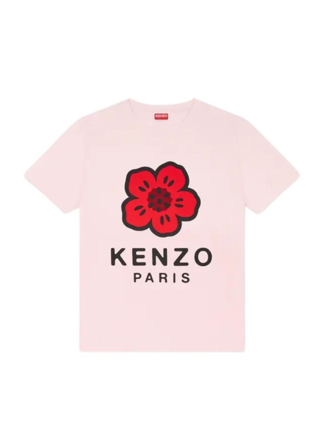 Kenzo o1s22i1n0125 Flower Print T-Shirt in Pink Size XS / US 0-2 / IT 36-38 - 1 Thumbnail
