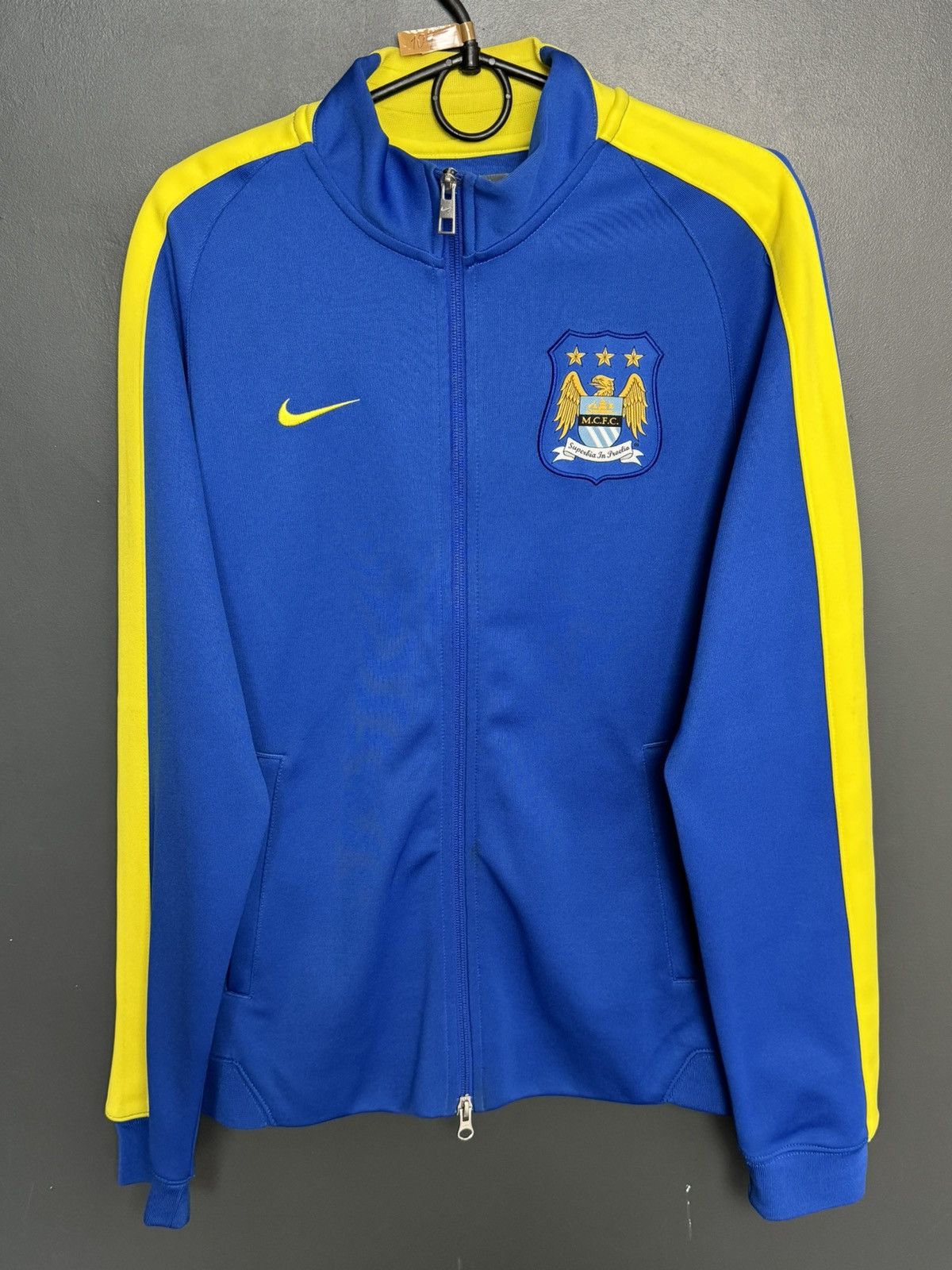 Nike Manchester City Training Football Jacket Sweatshirt Size US S / EU 44-46 / 1 - 1 Thumbnail