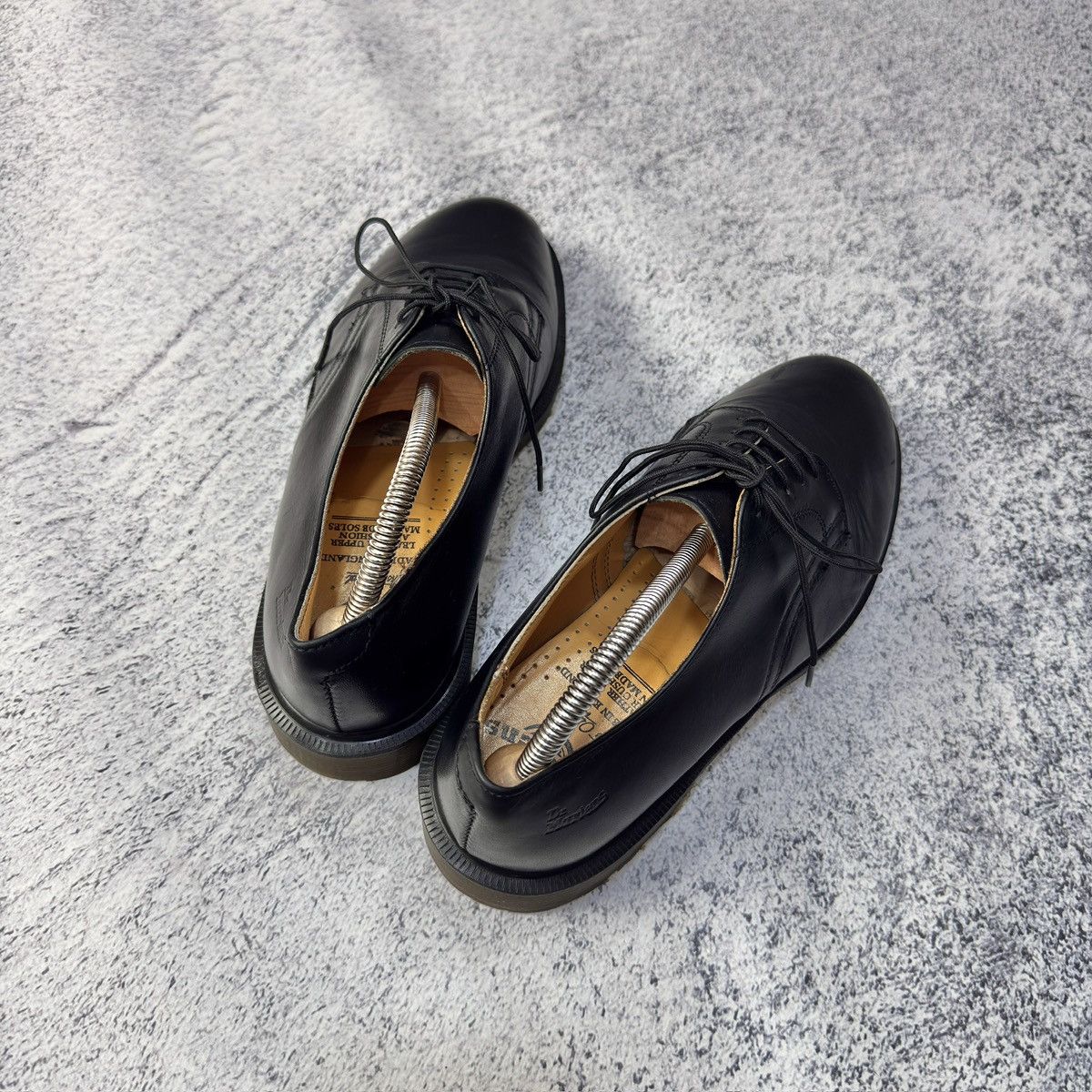 Dr. Martens × Handmade × Vintage Dr. Martens England Black Derbies US8 UK7 EU41 26cm Size US 8 / EU 41 - 8 Thumbnail