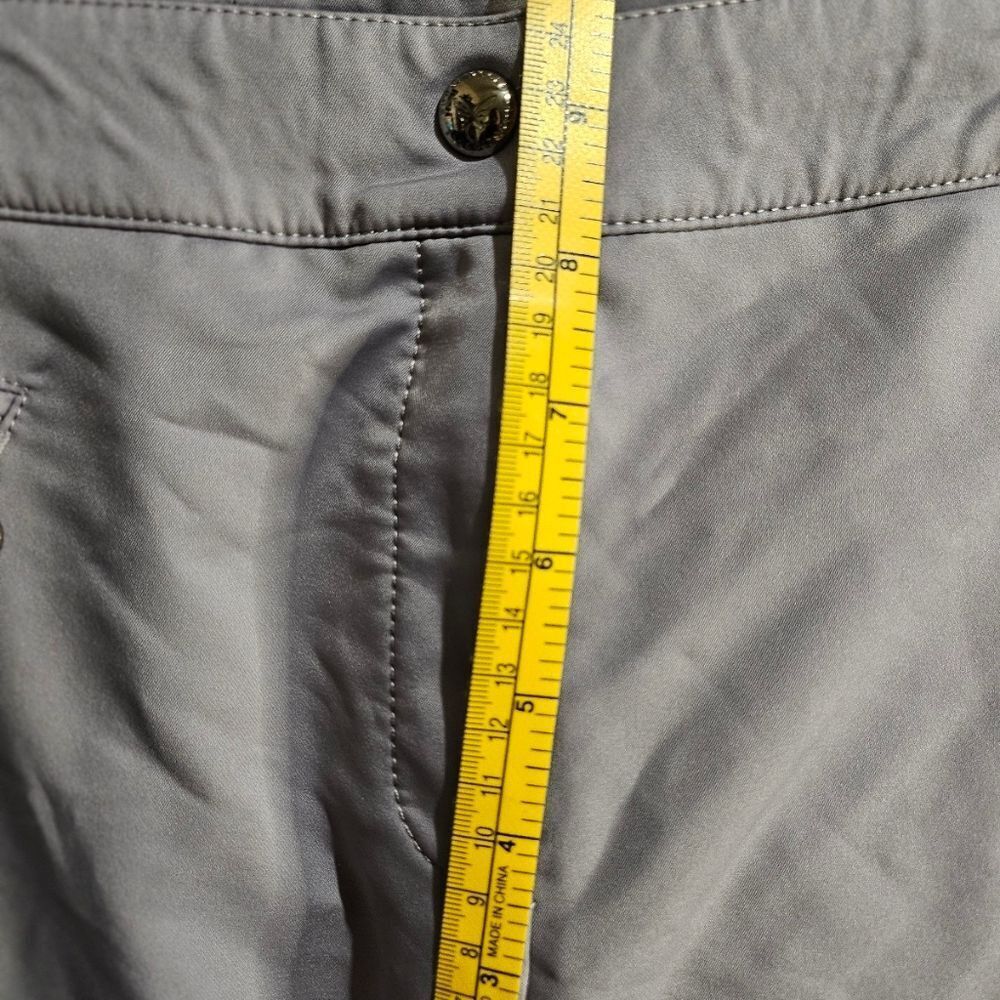 SONGZIO Songzio Lined Crop Golf Silver Pants Large Size 27" / US 4 / IT 40 - 6 Thumbnail