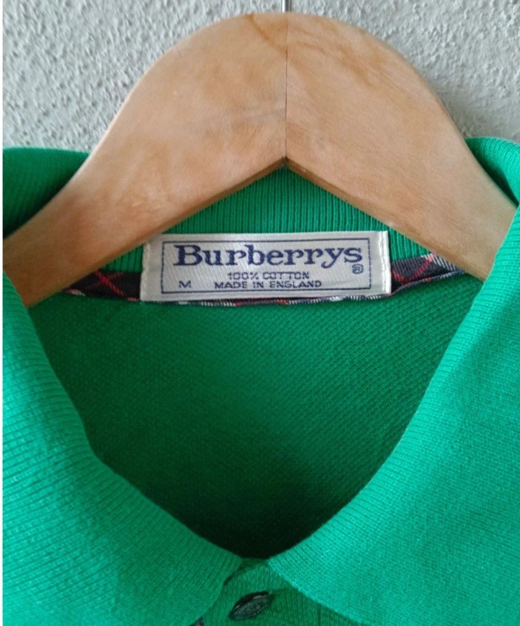 Burberry × Vintage Vintage Burberrys Polos Shirt Size M Made in England Size US M / EU 48-50 / 2 - 4 Thumbnail