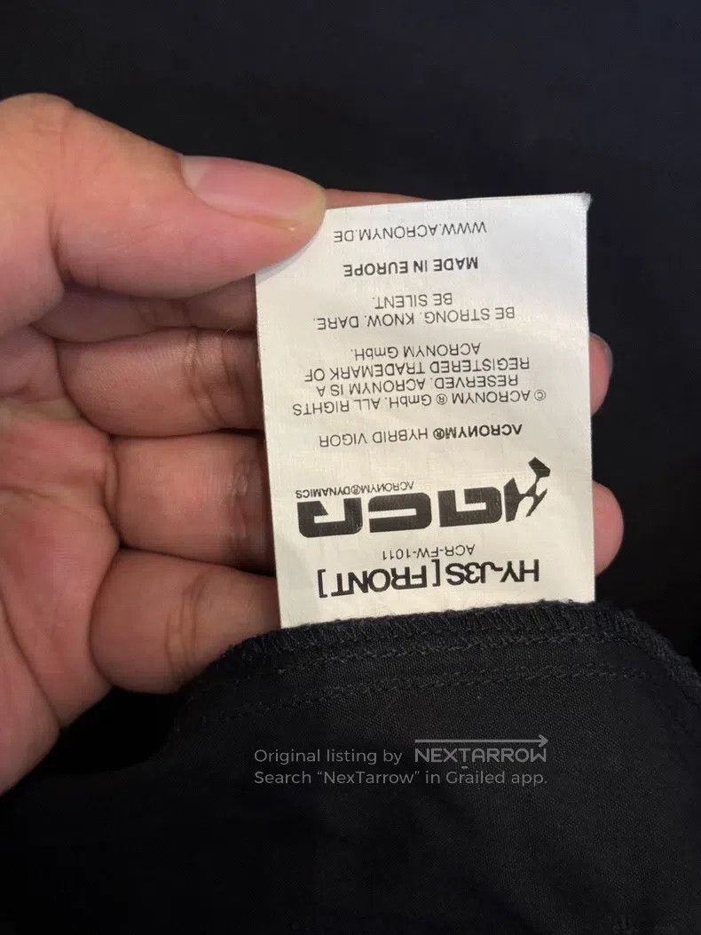 Acronym Acronym Motorcycle jacket Size US L / EU 52-54 / 3 - 5 Thumbnail