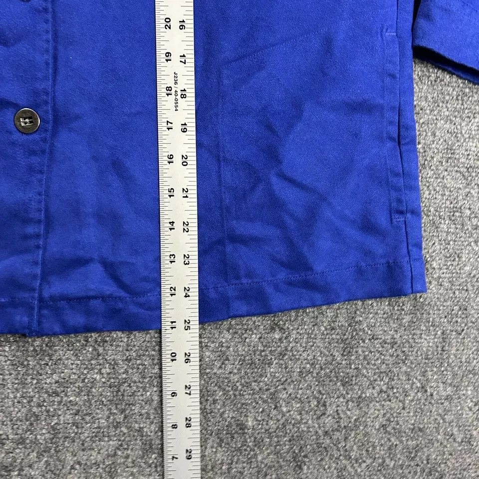 Chicos Chico's Top Womens 3 Blue Button Up 3/4 Sleeve Casual Size ONE SIZE - 5 Thumbnail