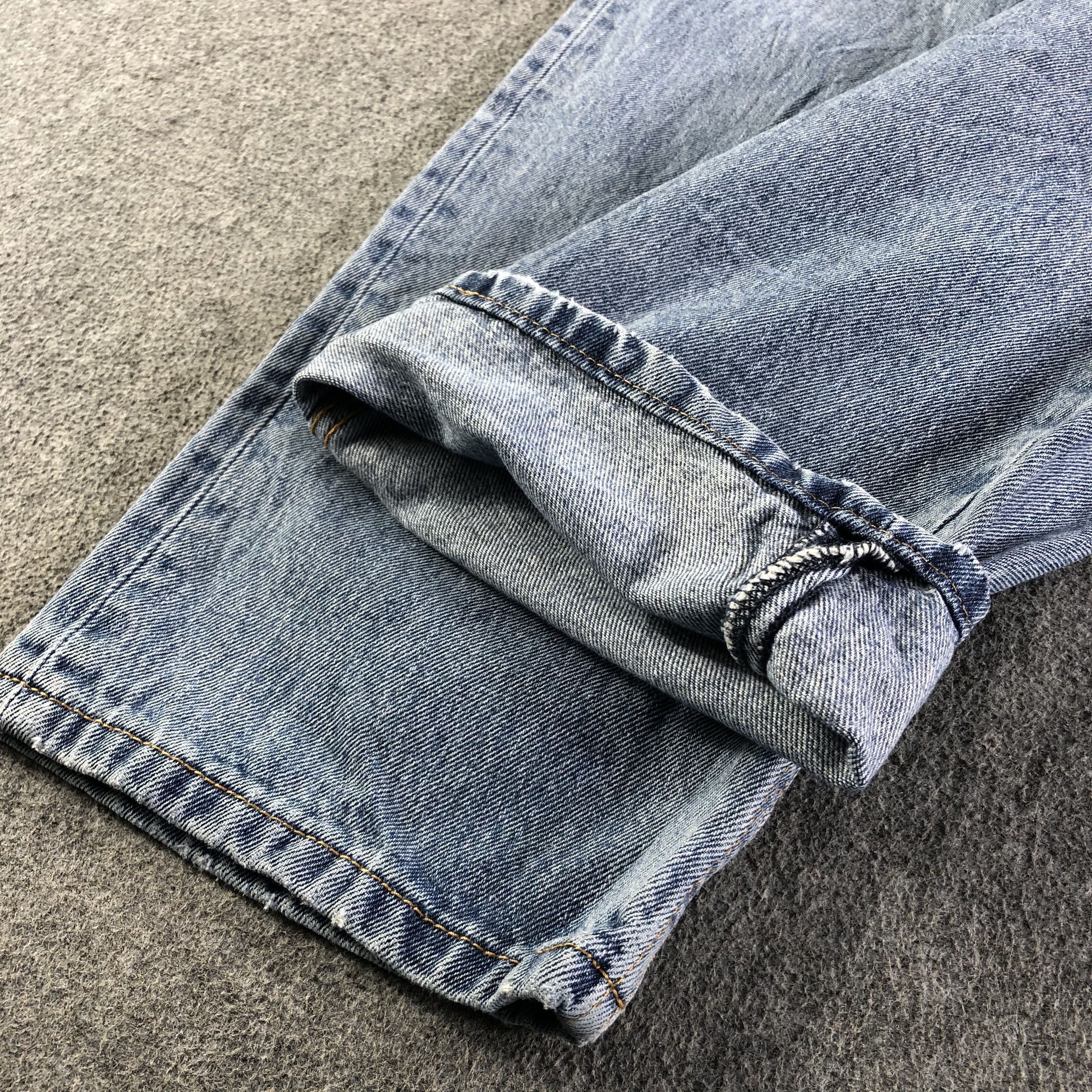 Levi's Vintage Blue Wash Levis 550 Jeans-J4357 Size US 35 - 6 Thumbnail