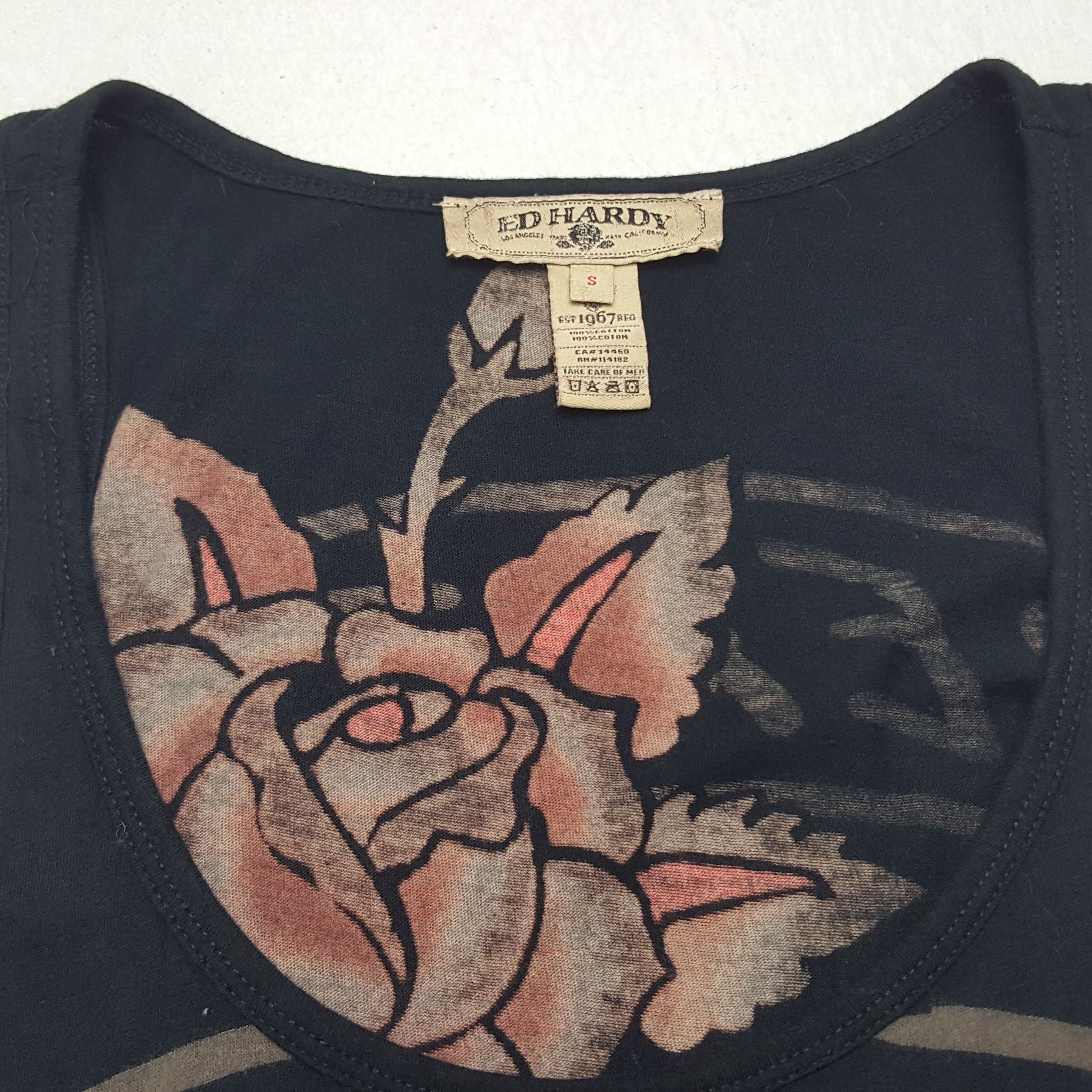 Christian Audigier × Ed Hardy × Vintage Vintage Ed Hardy by Christian Audiger Rock Tank Top Size US S / EU 44-46 / 1 - 5 Thumbnail