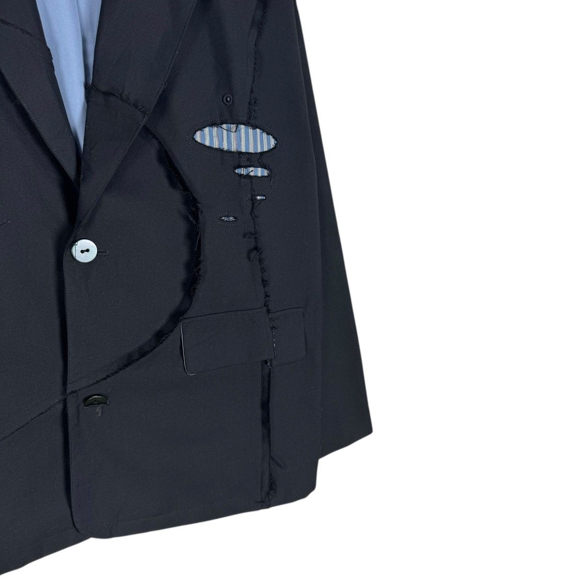 New Republic 🌟THE REPUBLIC RECONSTRUCTED BLAZER COAT LIKE YOHJI YAMAMOTO Size US M / EU 48-50 / 2 - 5 Thumbnail