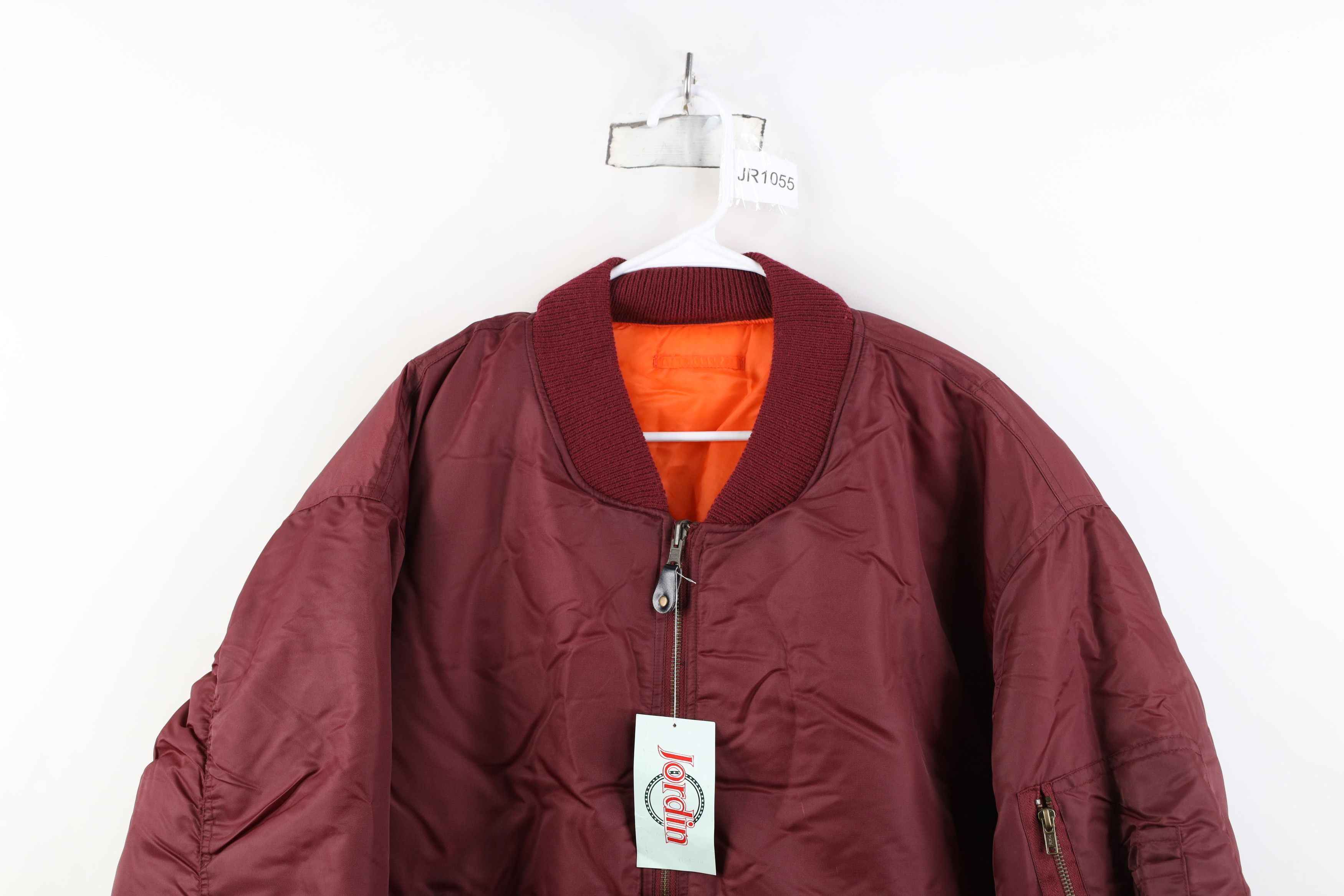 Vintage Deadstock Vintage 90s Streetwear Reversible Bomber Jacket Size US L / EU 52-54 / 3 - 2 Thumbnail
