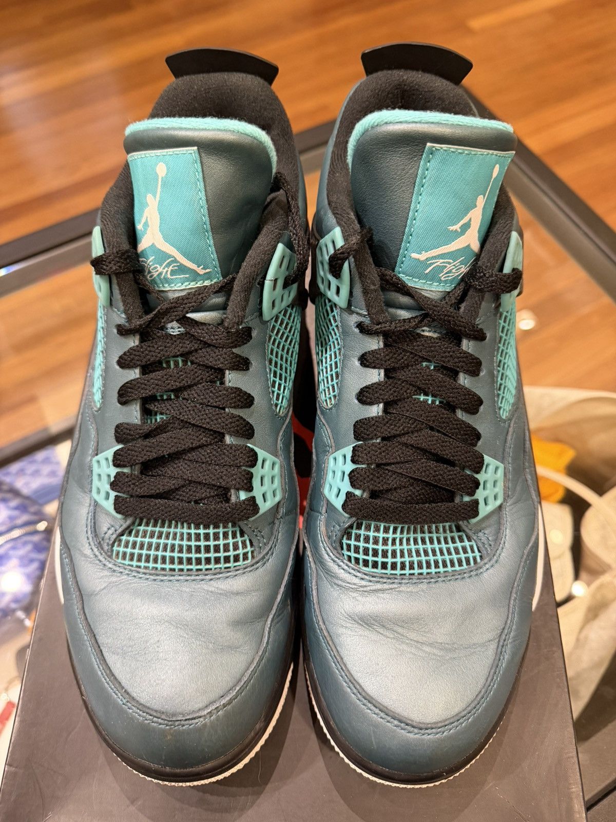 Jordan Brand Jordan 4 Retro ‘Teal’ Size US 10.5 / EU 43-44 - 4 Thumbnail