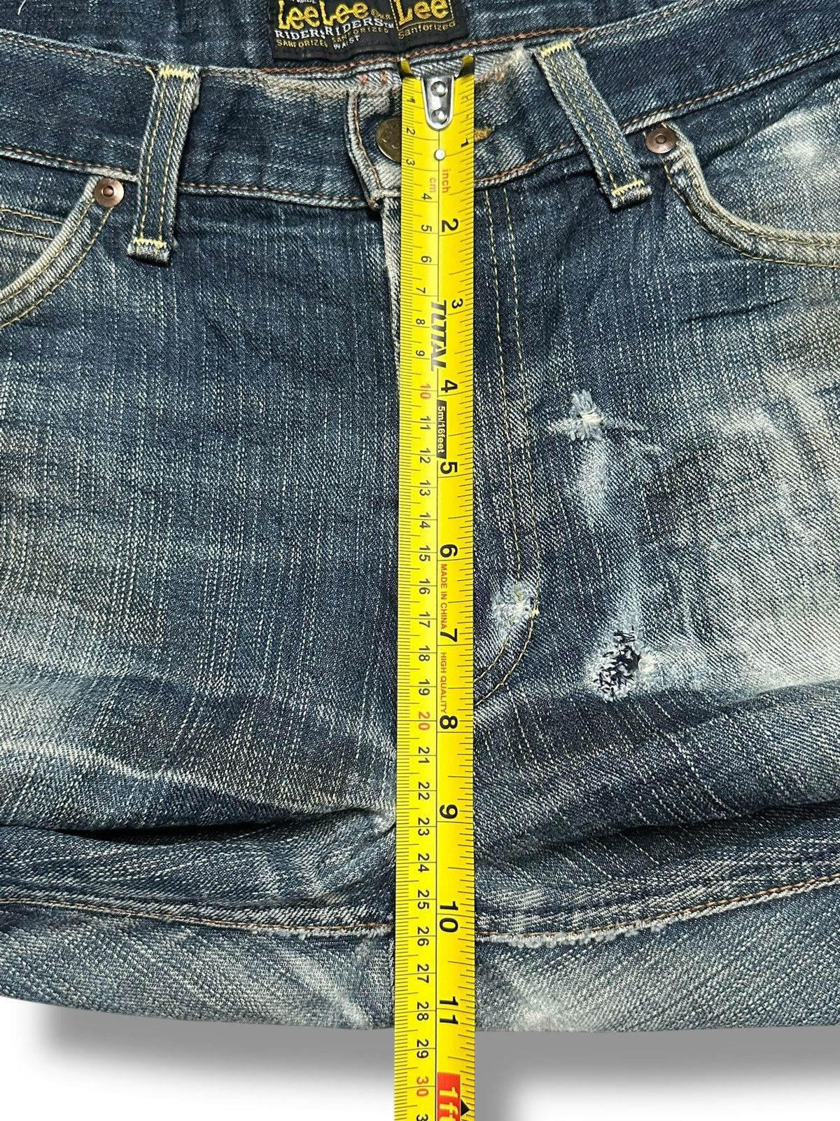 Lee Vintage Lee Riders jeans with Flare Distressed and FadedWash Size US 36 / EU 52 - 21 Thumbnail