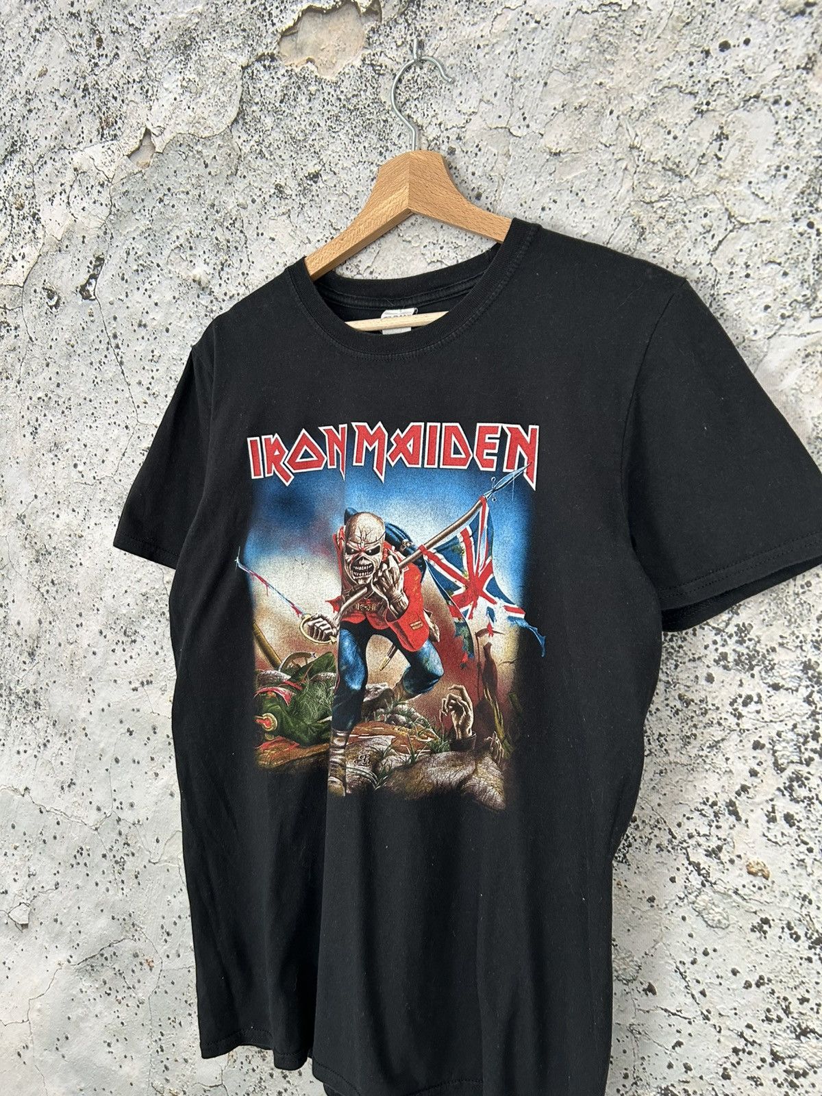 Iron Maiden Vintage Iron Maiden Rock Band Tee Graphic Metal Size US M / EU 48-50 / 2 - 2 Thumbnail