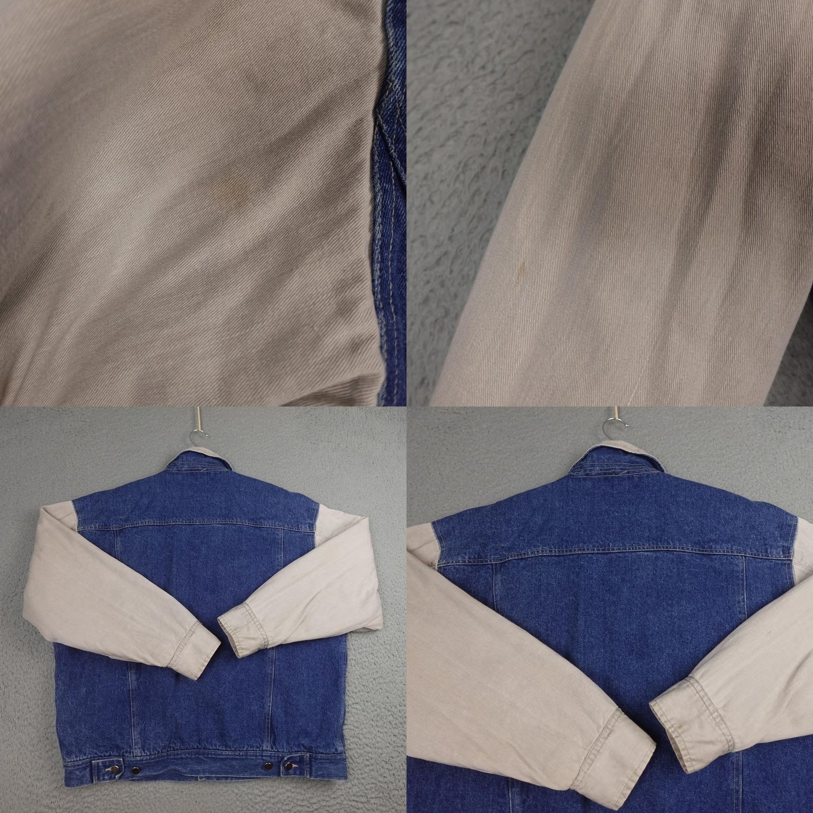 Wrangler Wrangler Jacket Mens XL Blue Denim Authentic Western Quilted Snap Lined Workwear Size US XL / EU 56 / 4 - 8 Thumbnail
