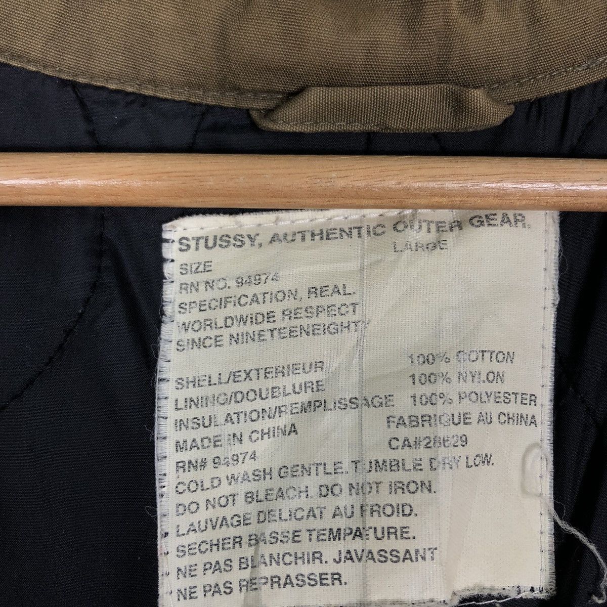 Stussy 🔥90’s Vintage Parka Jacket Stussy Mink Fur Hoodie Winter Size US L / EU 52-54 / 3 - 13 Thumbnail