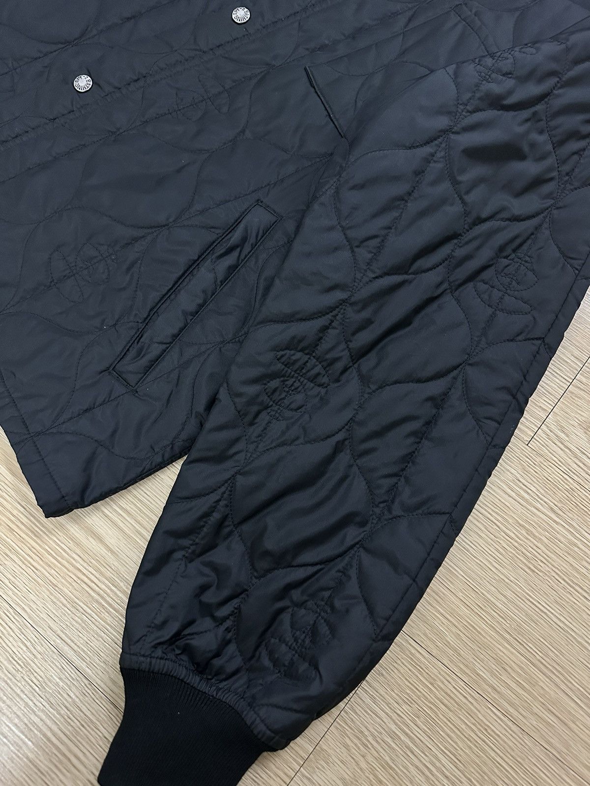 Bape Rare And Beautiful Bape Quilted Light Puffer Zipper Jacket Size US L / EU 52-54 / 3 - 5 Thumbnail