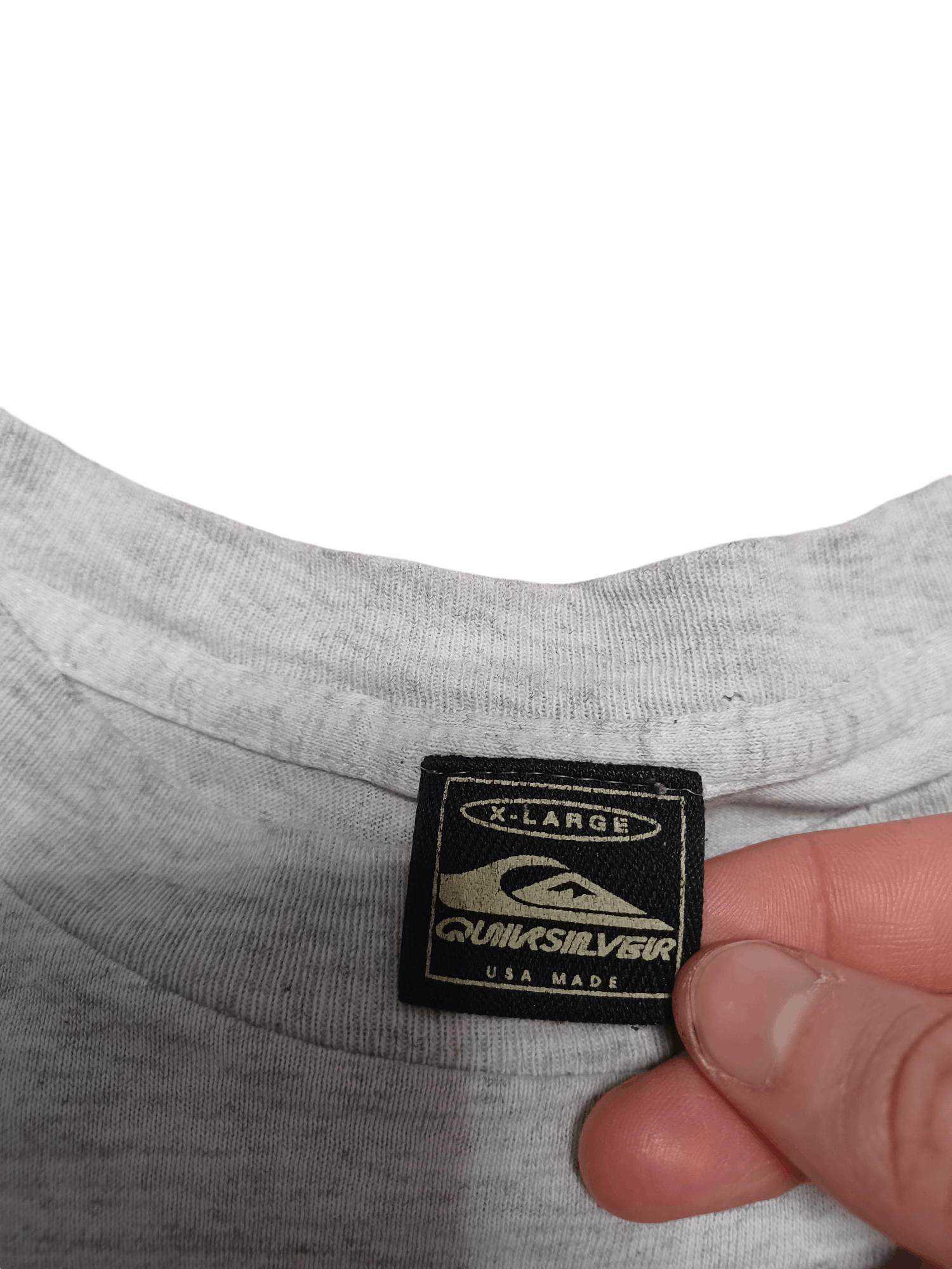Quiksilver QUIKSILVER VINTAGE 90S MADE IN USA BIGLOGO TEE Size US XL / EU 56 / 4 - 5 Thumbnail