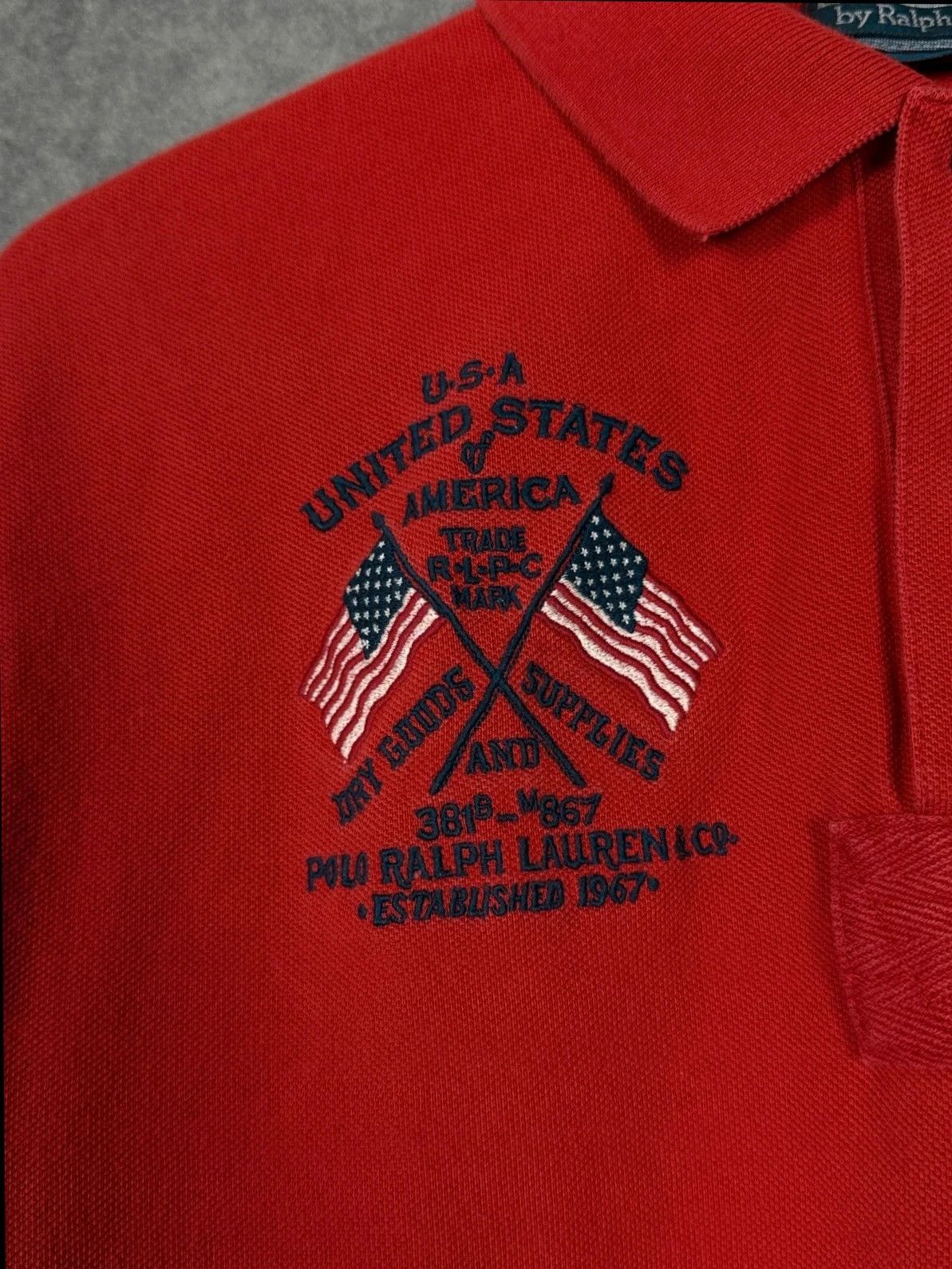 Polo Ralph Lauren Ralph Lauren Polo Shirt Red Big Pony Embroidered Size US M / EU 48-50 / 2 - 4 Thumbnail