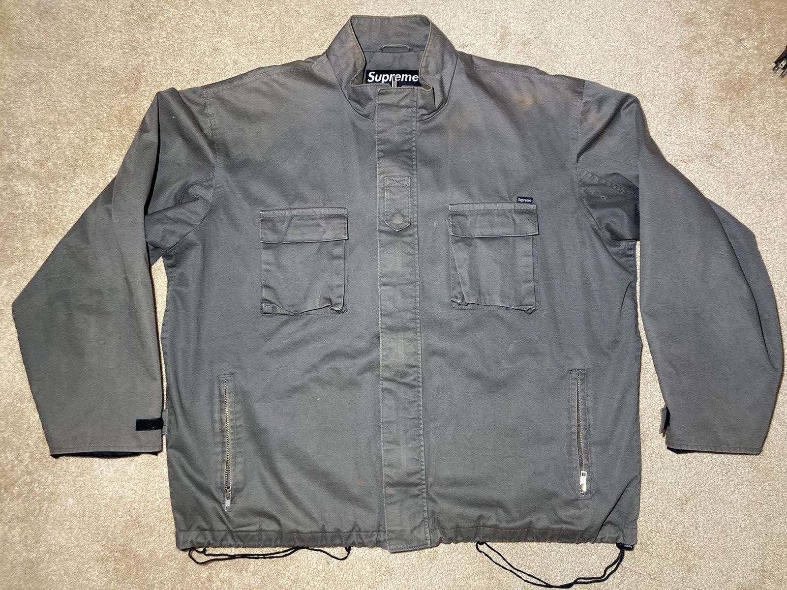 image of 1996 Supreme Military Jacket Gonz 90's Vintage Green OG M-65, Men's (Size XL)