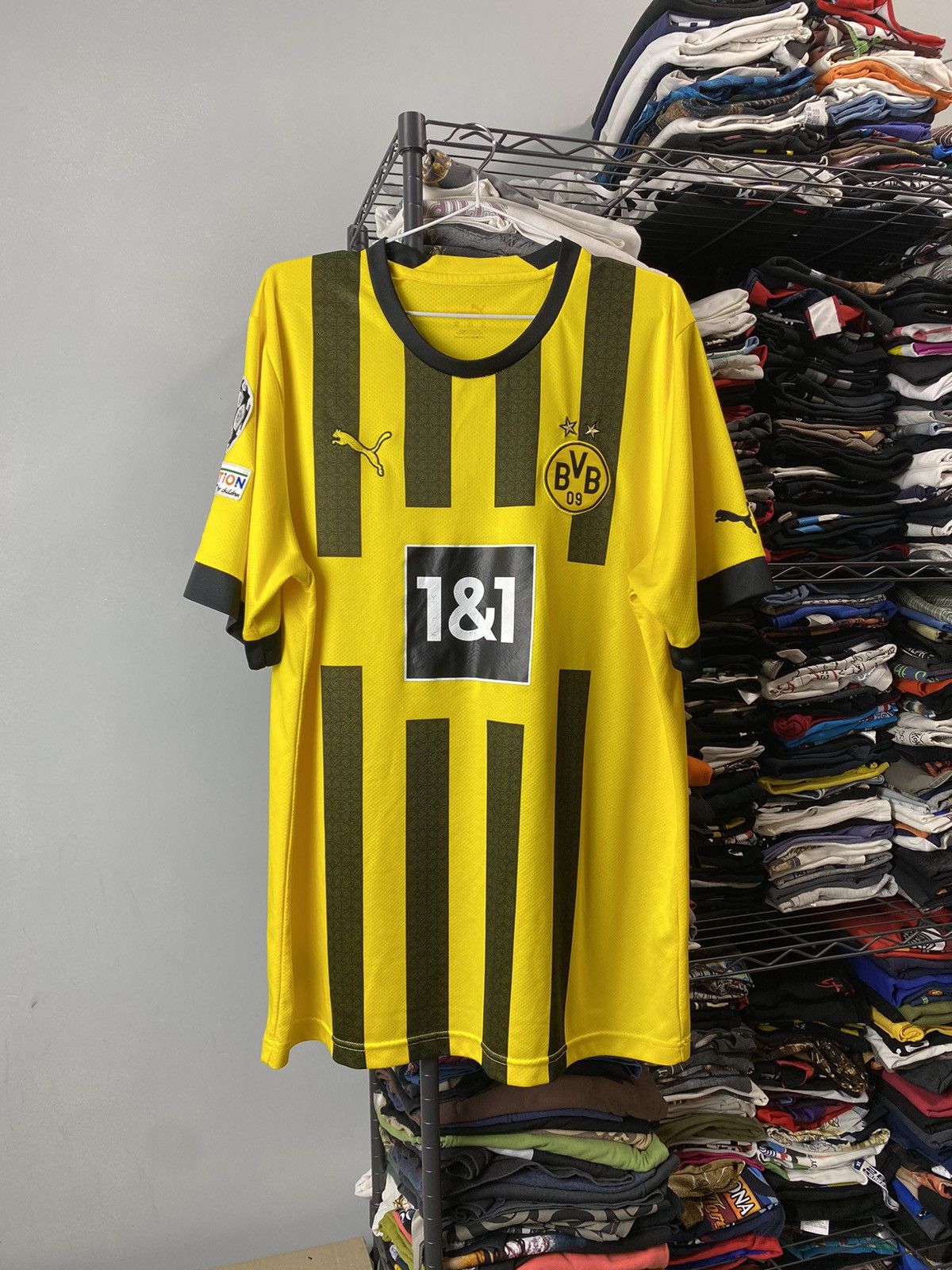 Puma Vintage Puma BVB Borussia Soccer Jersey T Shirt Football Size US L / EU 52-54 / 3 - 1 Thumbnail