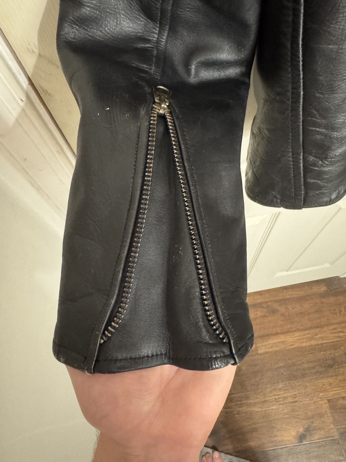 Vintage Rare 50s Guide Master by Wolf of Boston Leather Jacket Size XS / US 0-2 / IT 36-38 - 11 Thumbnail