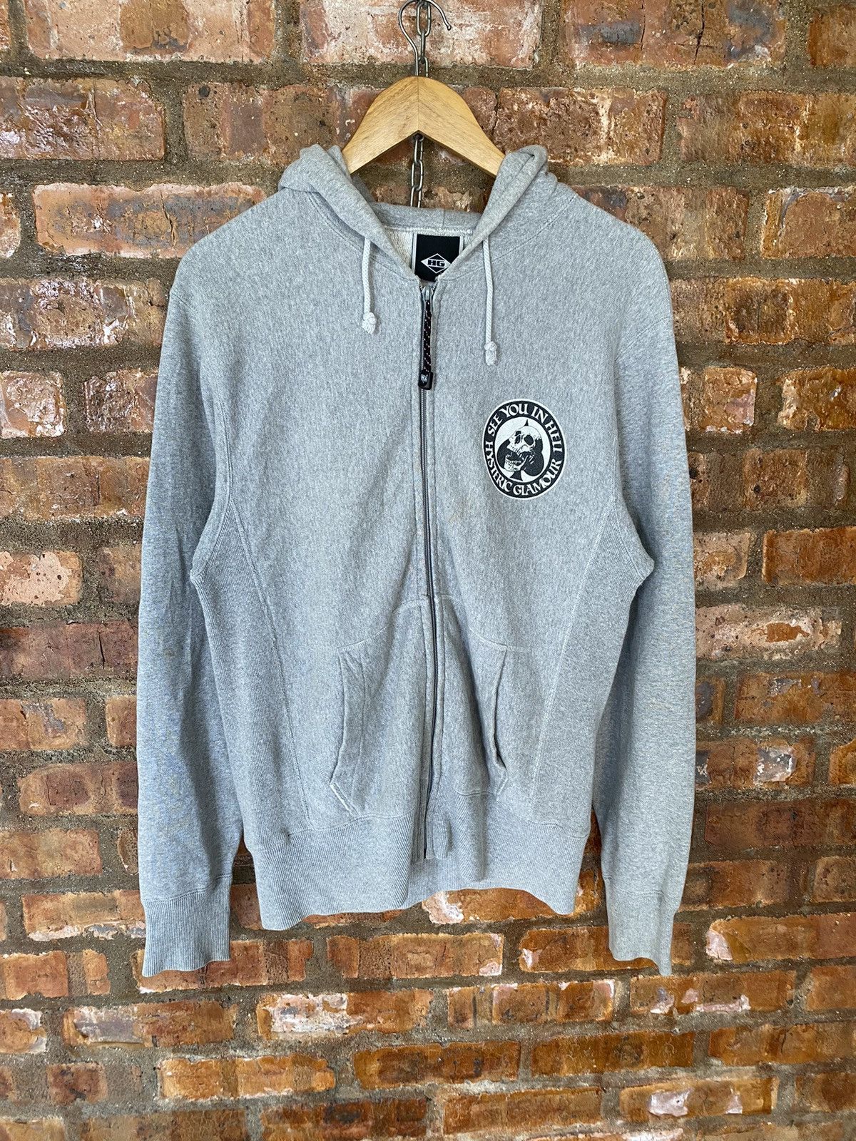 Hysteric Glamour 1990s Hysteric see you in hell social club hoodie Size US M / EU 48-50 / 2 - 2 Thumbnail